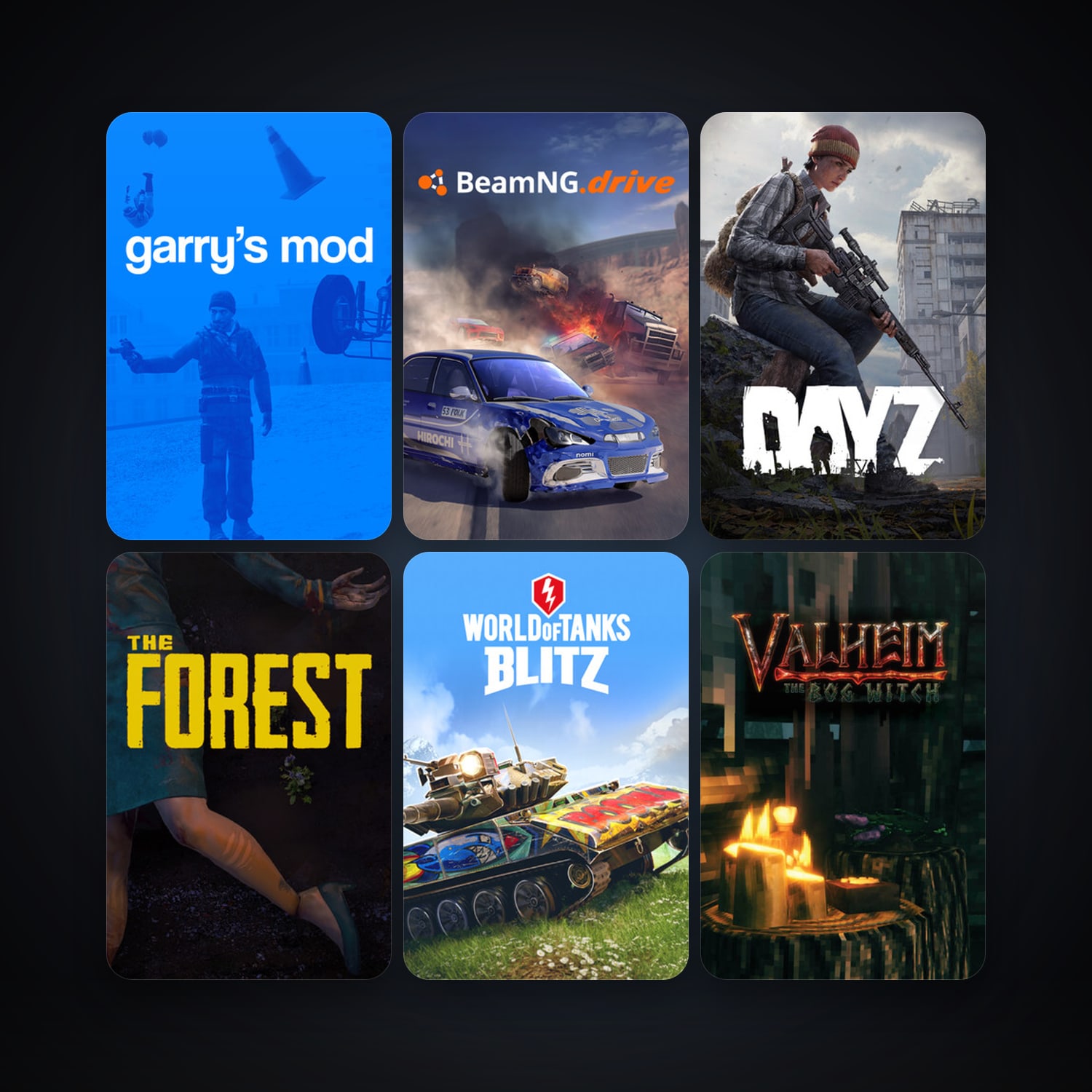 Garry's Mod + DayZ, 29 games, clean — HabibiAccounts
