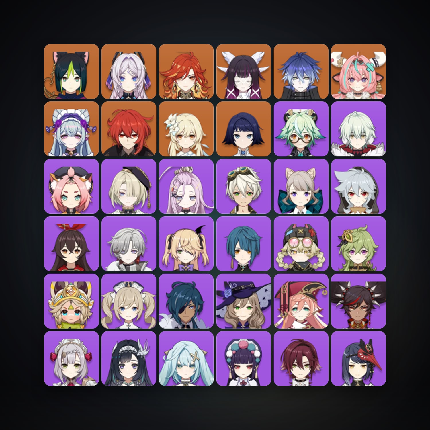 Genshin Impact | AR 55 | 39 Chars | 8× 5★ — Genshin / miHoYo Account — HabibiAccounts