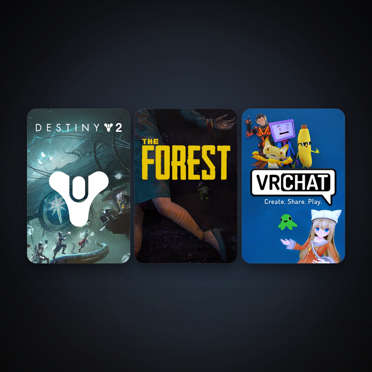 Free CS2 (No Prime) + The Forest, 9 games, Steam 28, clean — HabibiAccounts