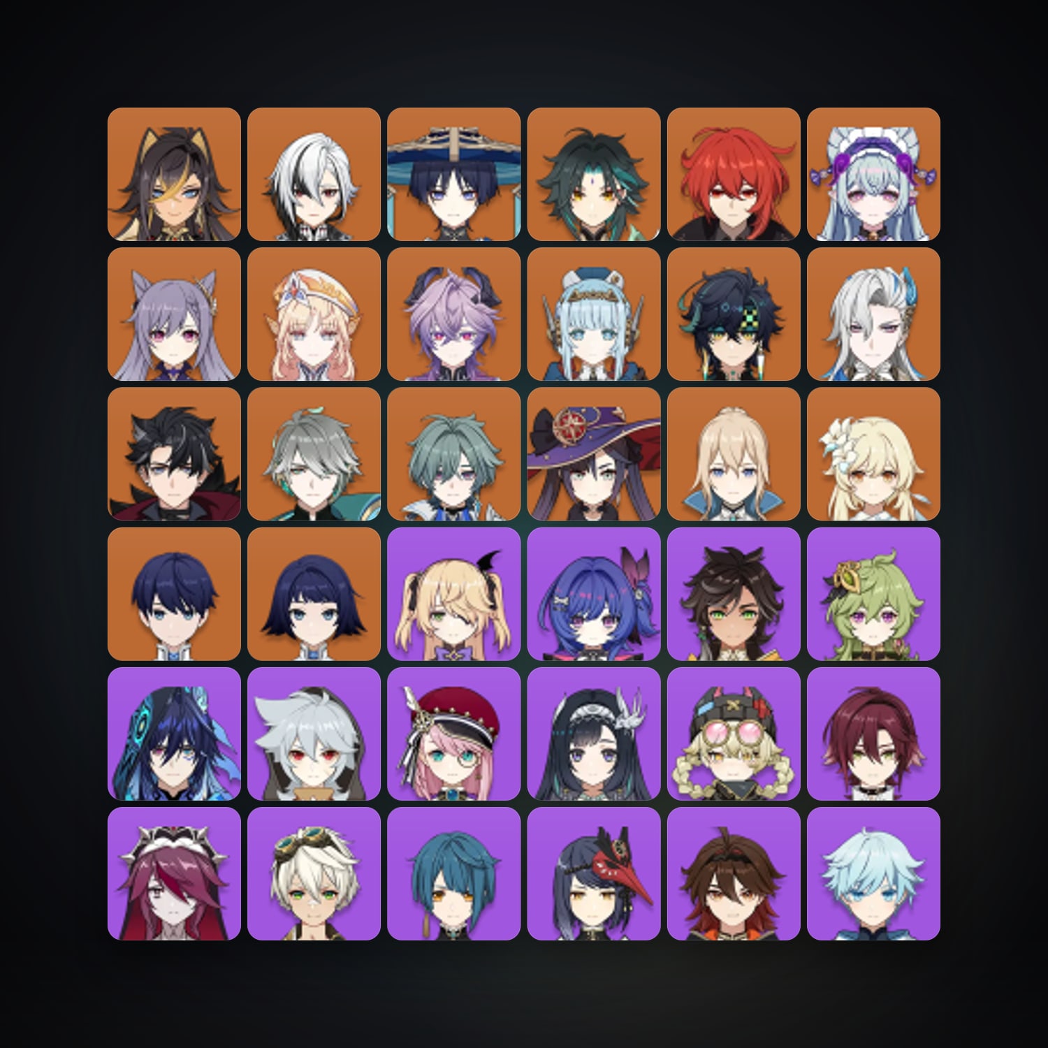 Genshin Impact | AR 60 | 66 Chars | 17× 5★ — Genshin / miHoYo Account — HabibiAccounts