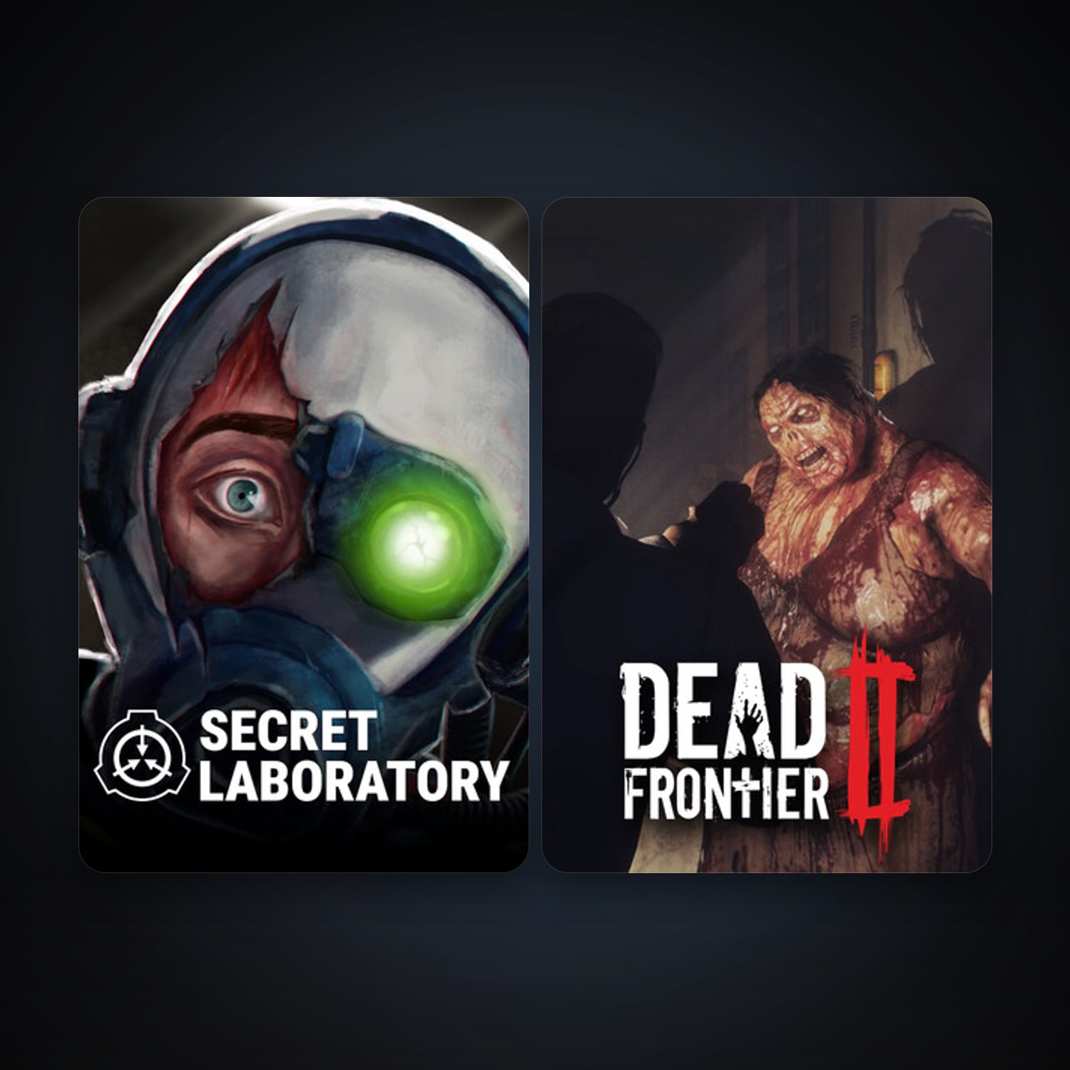 SCP: Secret Laboratory + Dead Frontier 2, 5 games, clean — HabibiAccounts