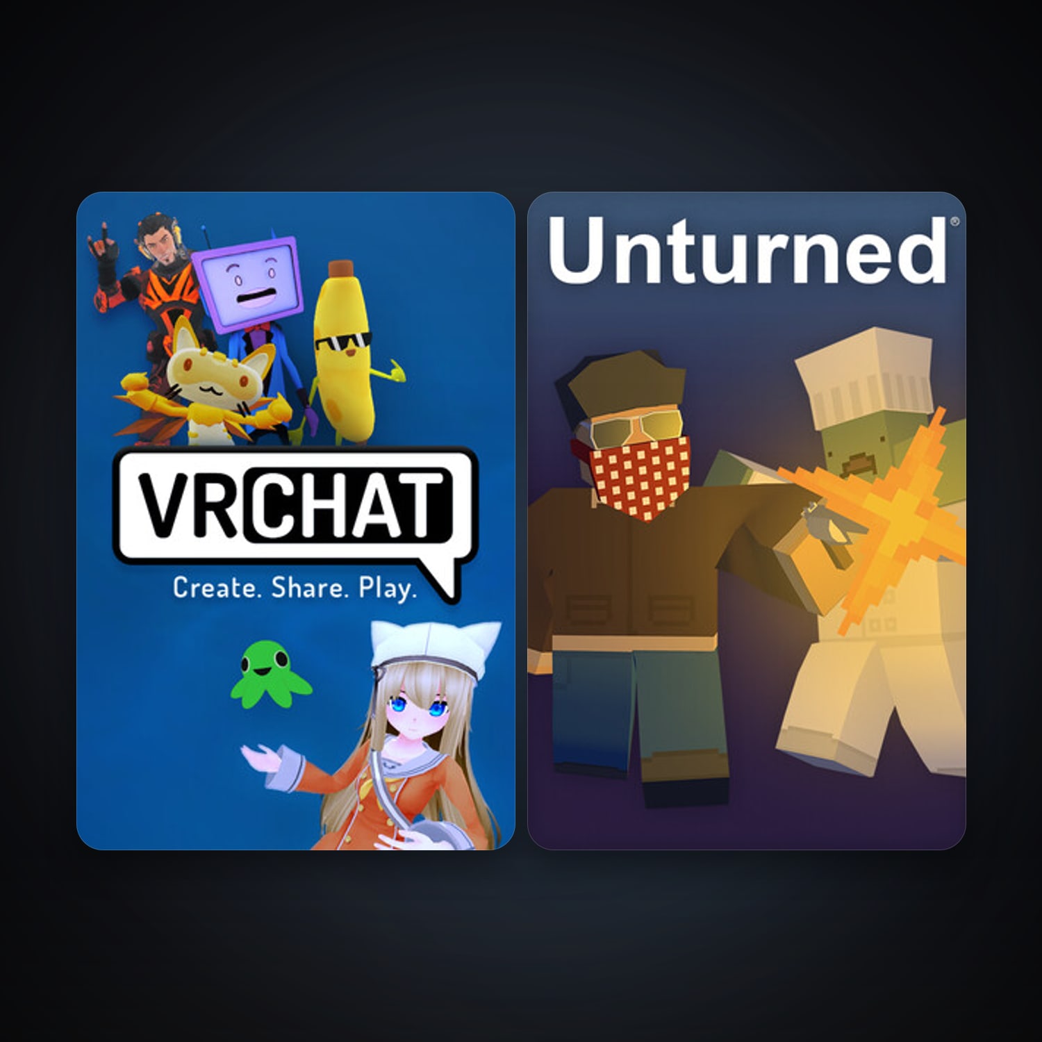 Free CS2 (No Prime) + Unturned, 6 games, Steam 12, clean — HabibiAccounts