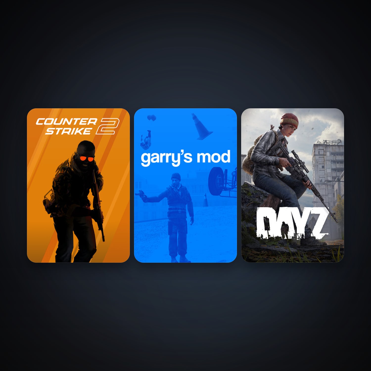 CS2 Prime + Garry's Mod, 4 games, clean — HabibiAccounts