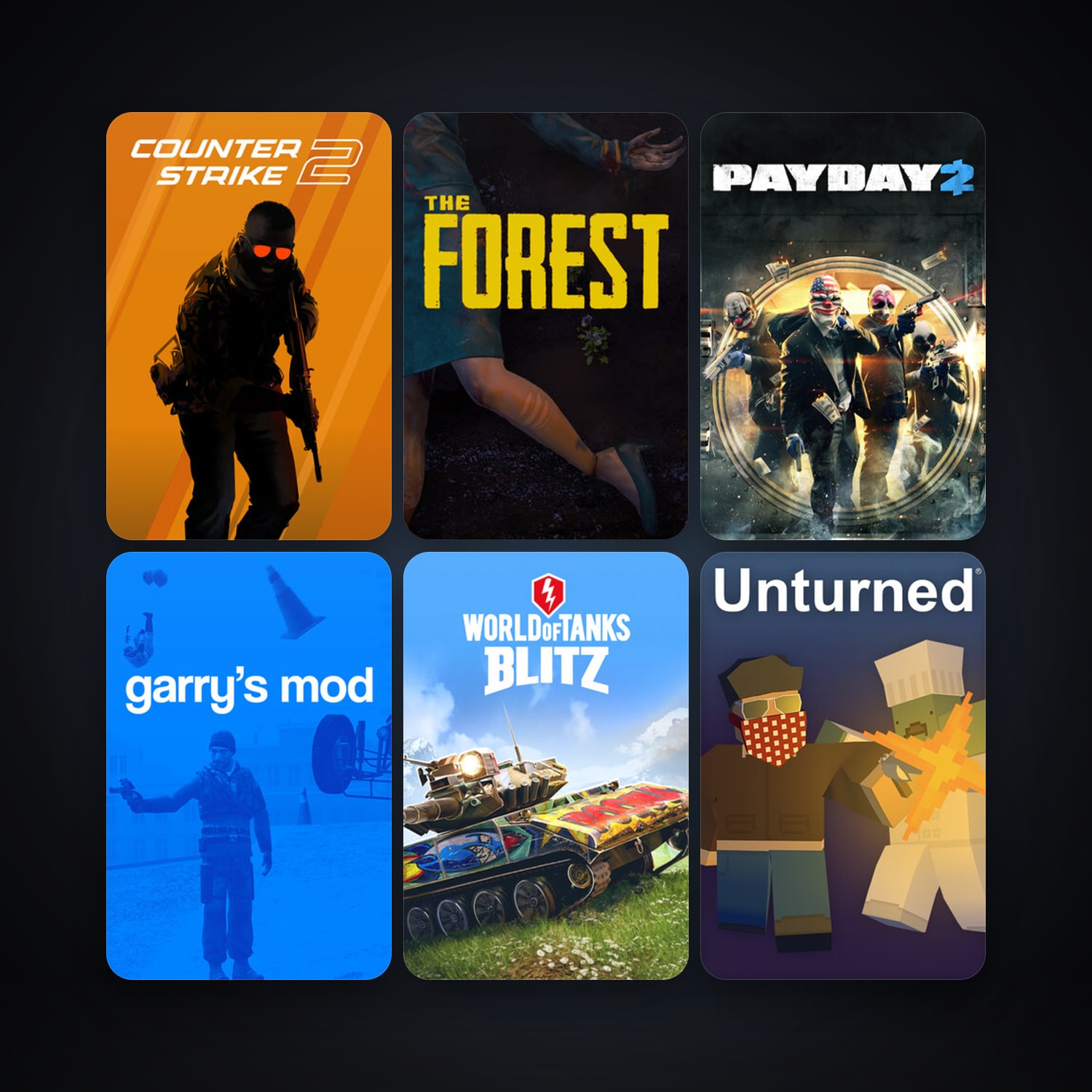 CS2 Prime + Garry's Mod, 14 games, clean · 262323279 — HabibiAccounts