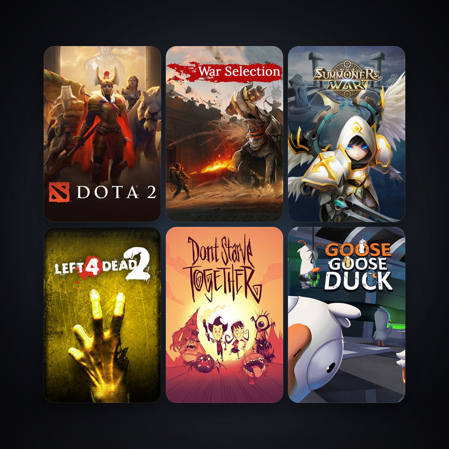 Left 4 Dead 2 + Dota 2, 58 games, clean — HabibiAccounts