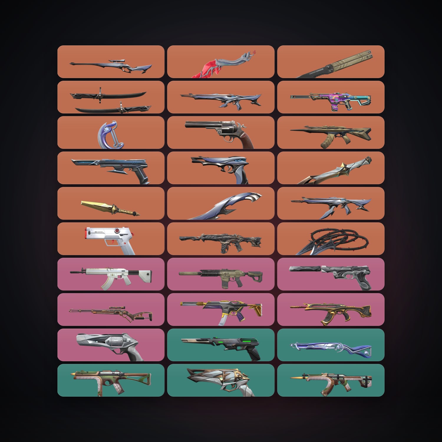 AP Silver 1 locker — 8 knives, 59 skins, lvl 114 — HabibiAccounts