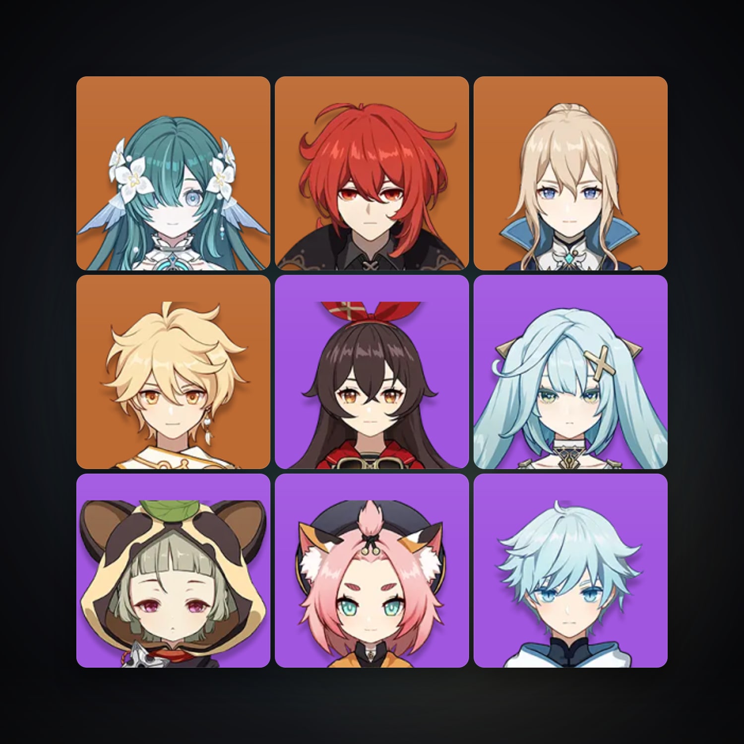 Genshin Impact | AR 25 | 9 Chars | 3× 5★ — Genshin / miHoYo Account — HabibiAccounts