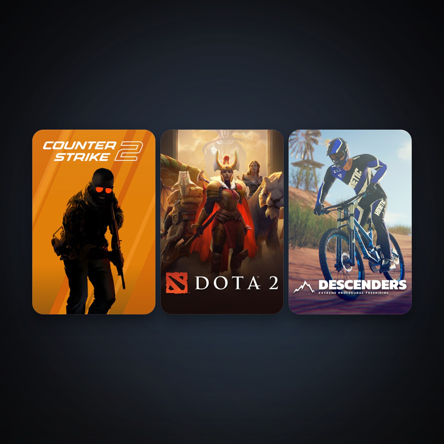Dota 2 + CS2 Prime, 5 games, clean — HabibiAccounts