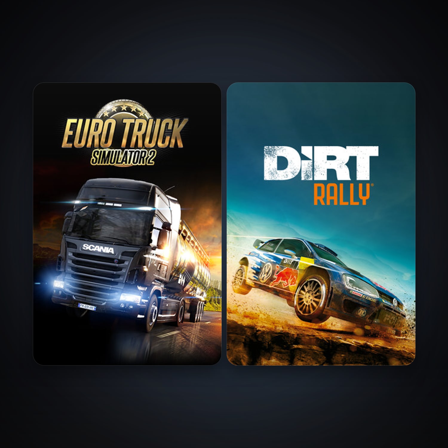 Free CS2 (No Prime) + Euro Truck Simulator 2, 4 games, clean — HabibiAccounts