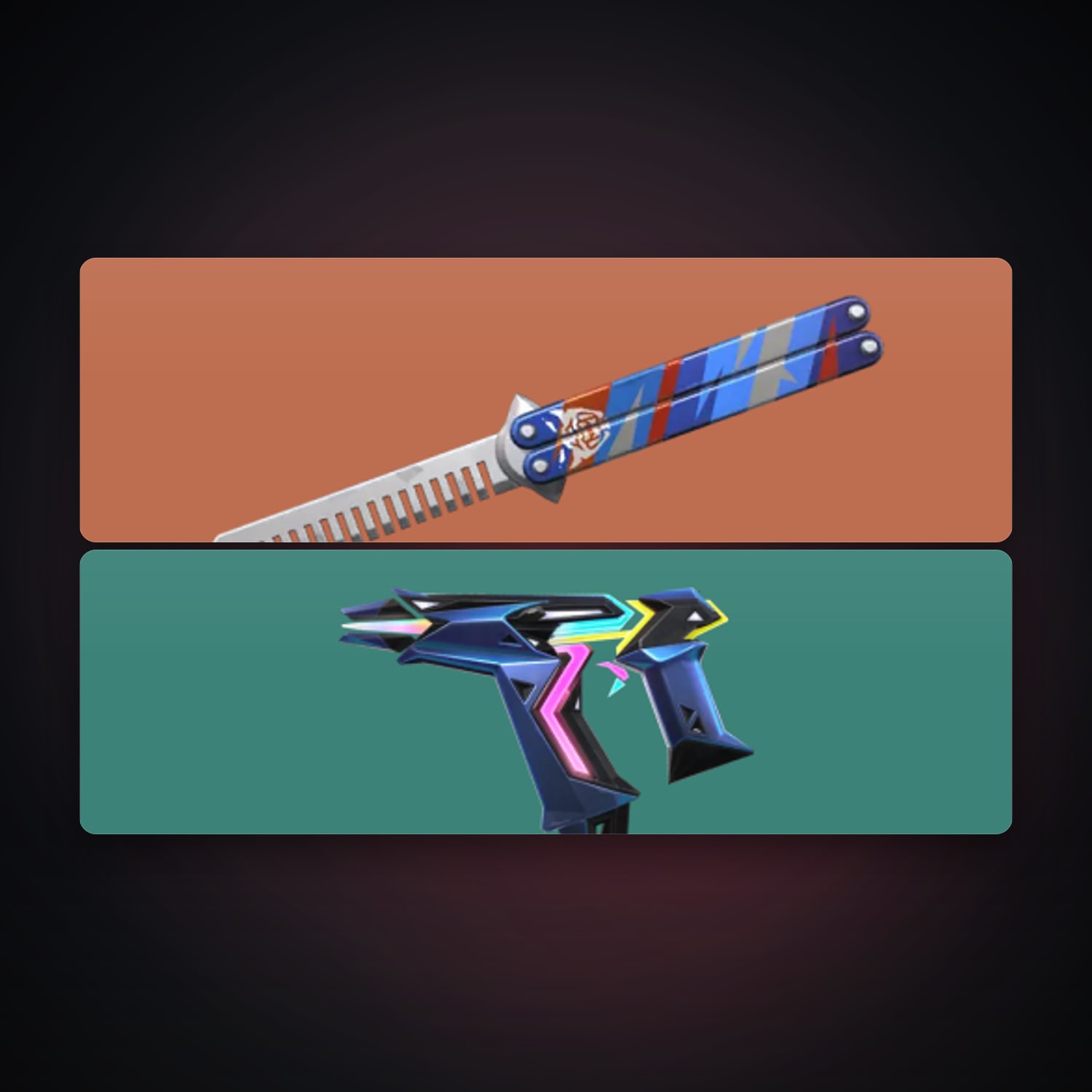 EU Gold 3 locker — 1 knives, 2 skins, lvl 35 — HabibiAccounts