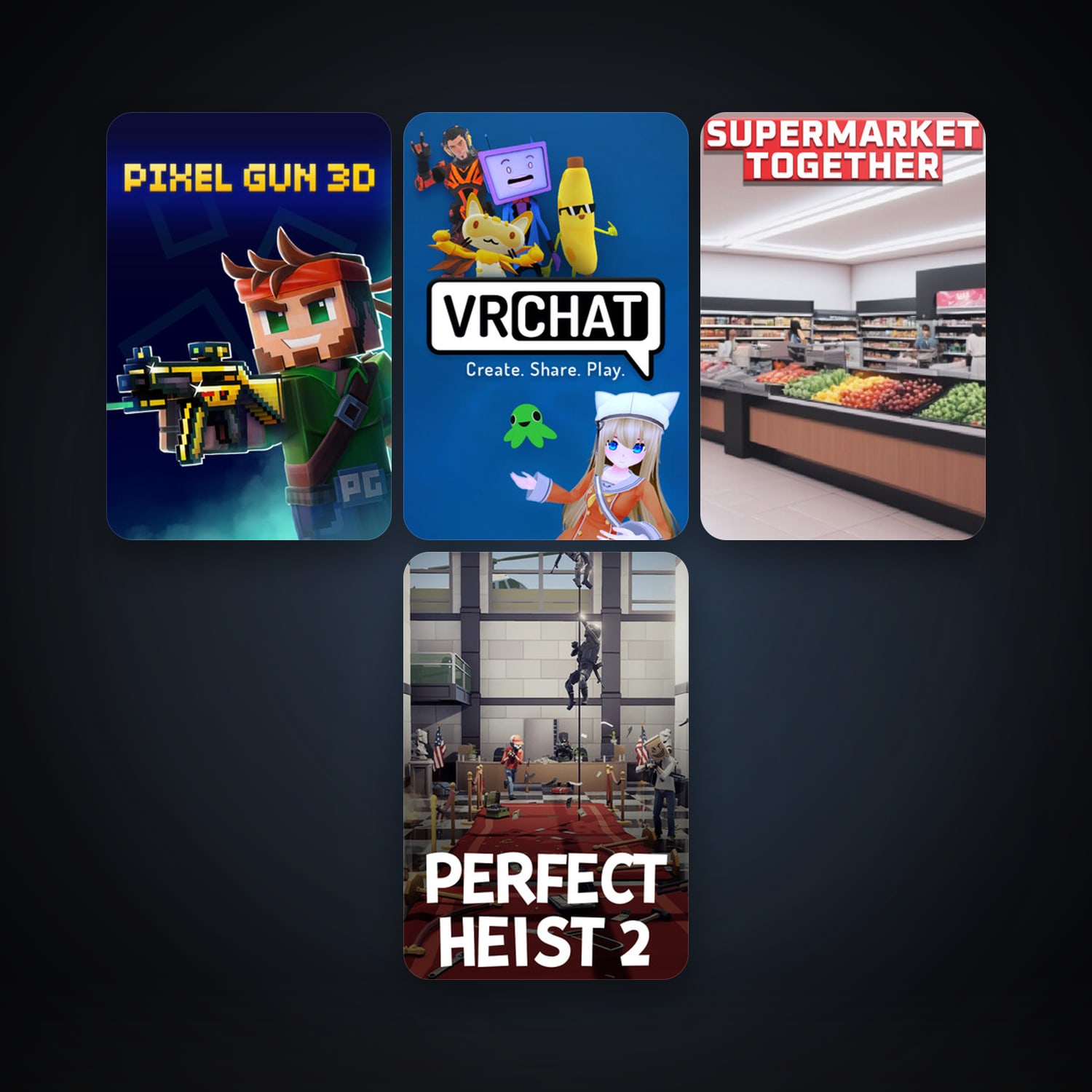 Free CS2 (No Prime) + VRChat, 8 games, clean — HabibiAccounts