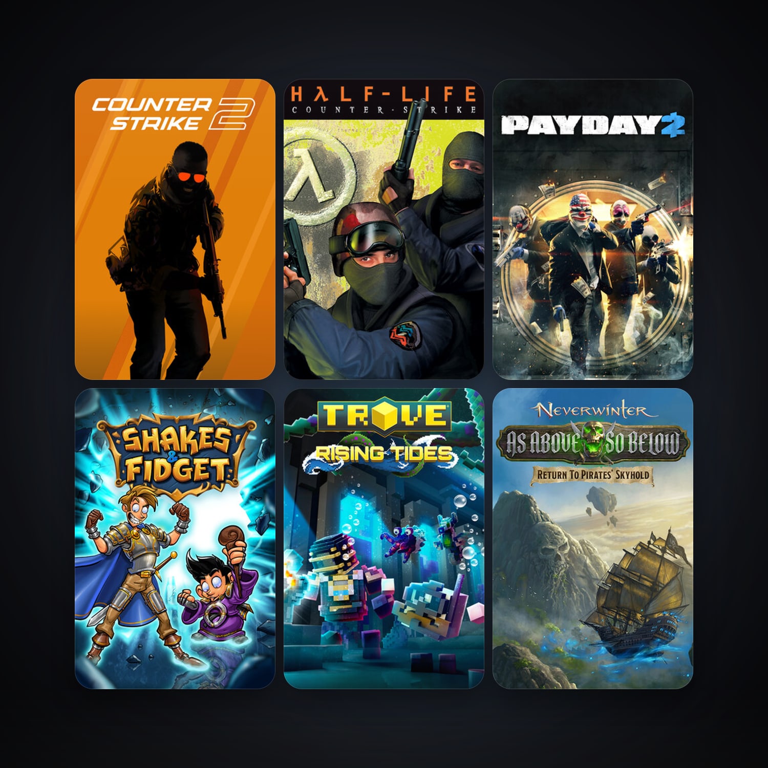 Counter-Strike + CS2 Prime, 37 games, Steam 13, clean — HabibiAccounts