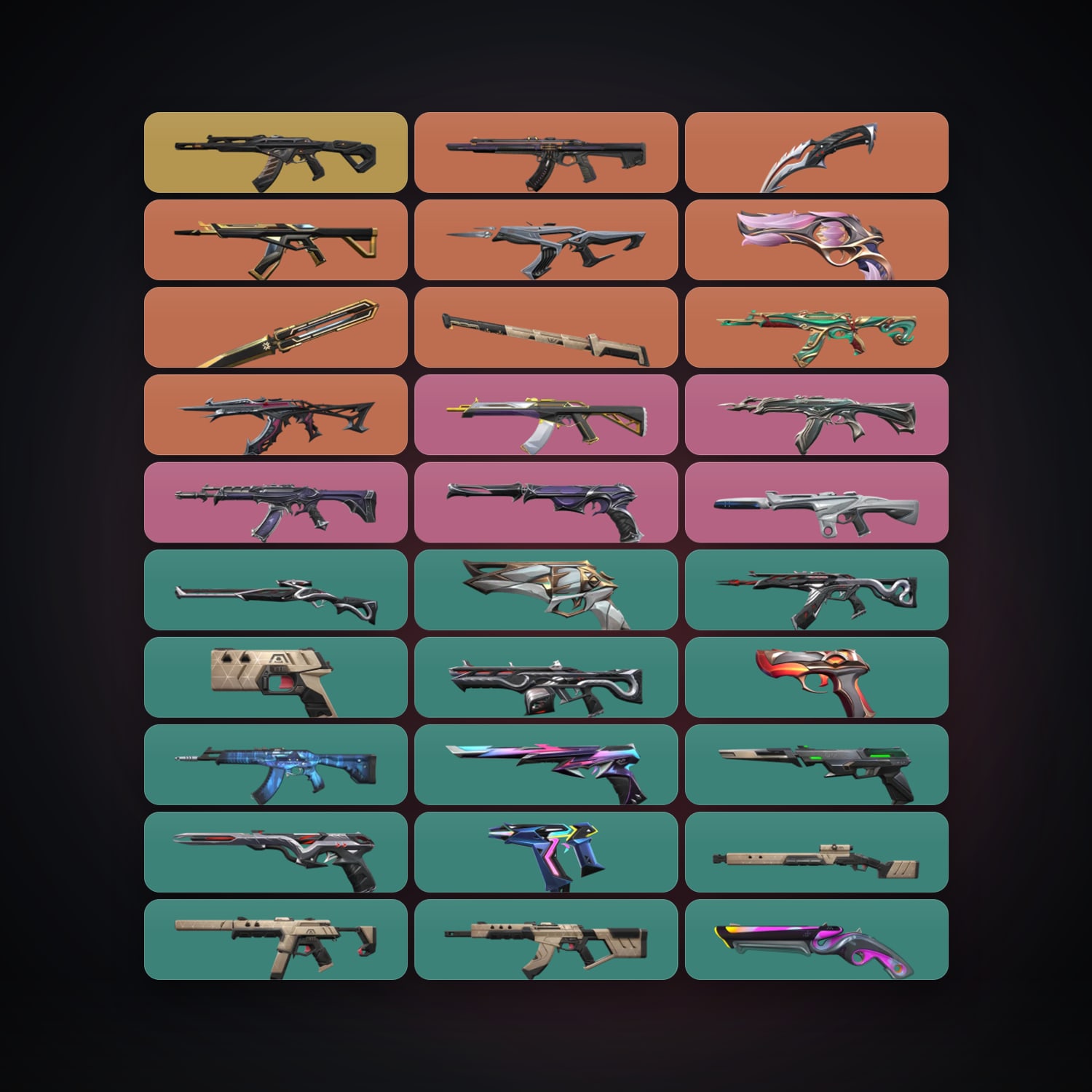 EU Diamond 1 locker — 3 knives, 48 skins, lvl 202 — HabibiAccounts