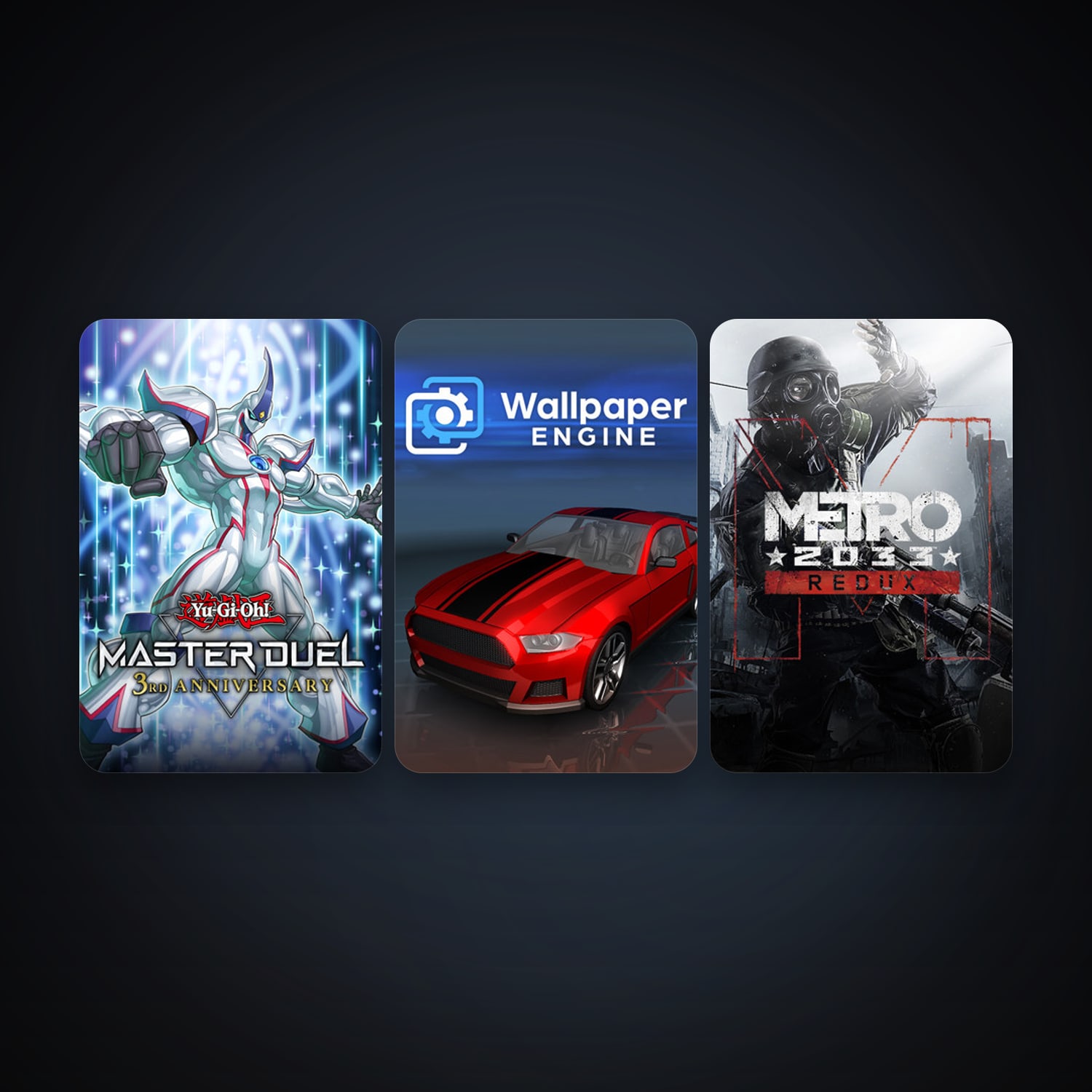 Metro 2033 Redux + Wallpaper Engine, 3 games, clean — HabibiAccounts
