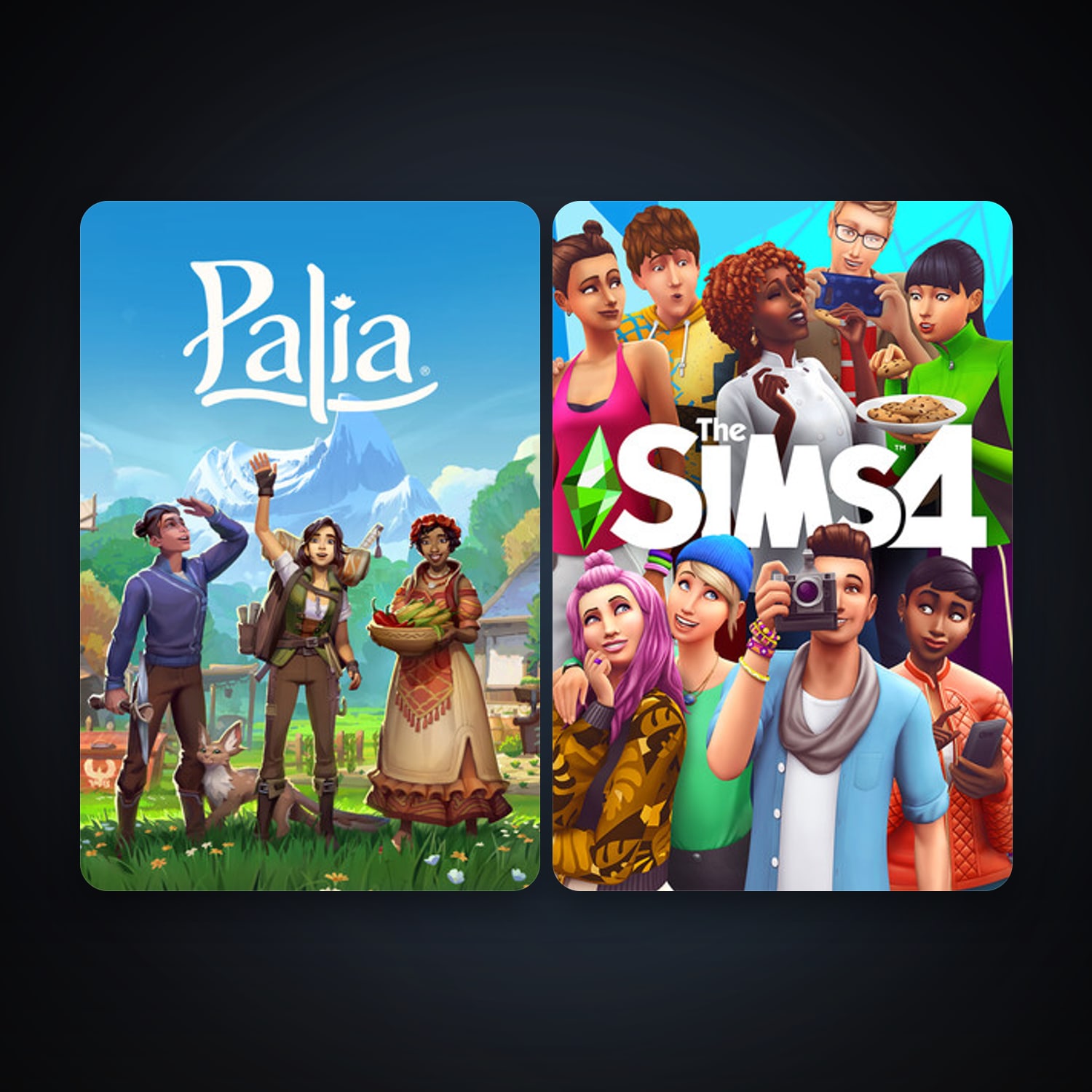The Sims 4 + Palia, 2 games, clean — HabibiAccounts