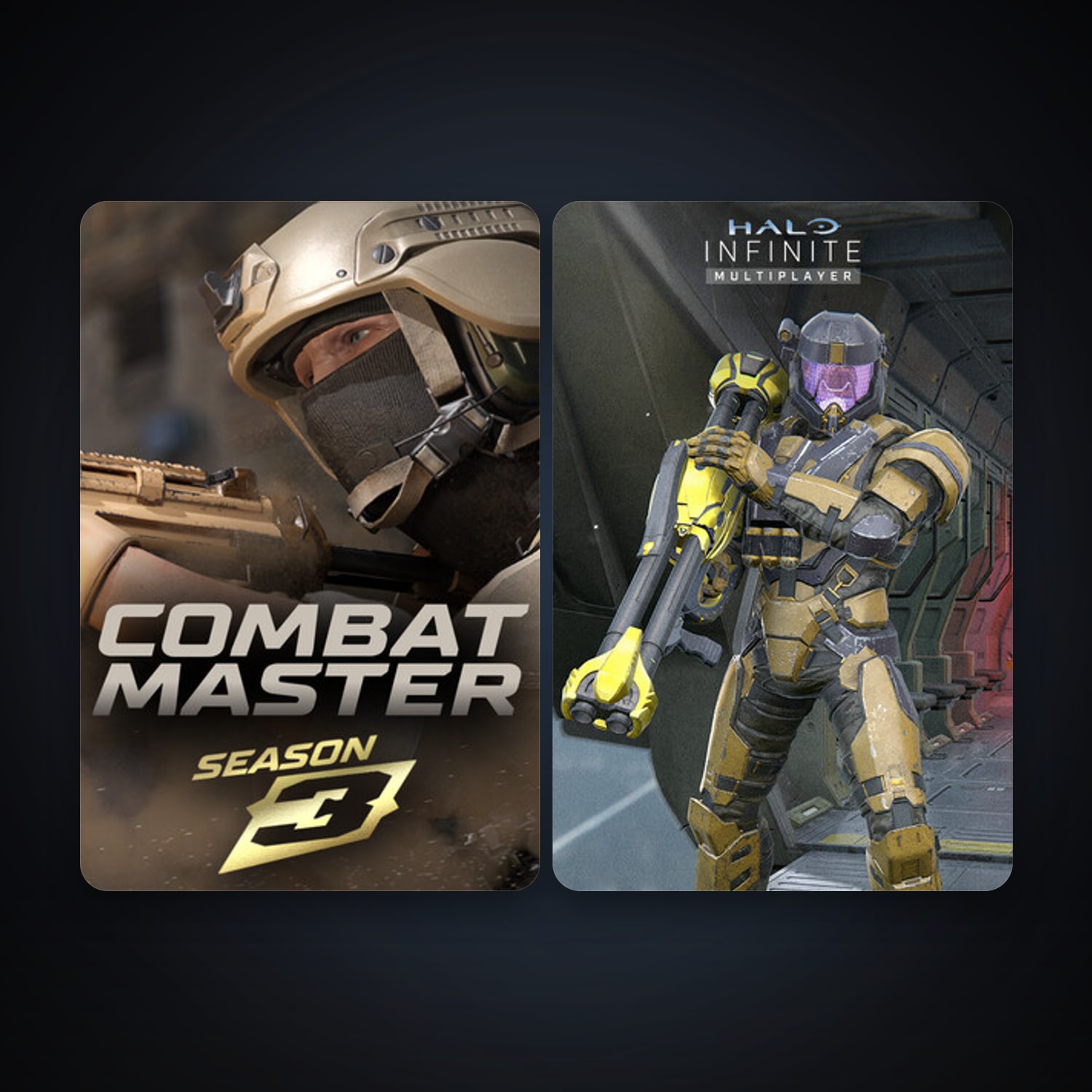 Halo Infinite + Combat Master: Season 1, 7 games, clean — HabibiAccounts