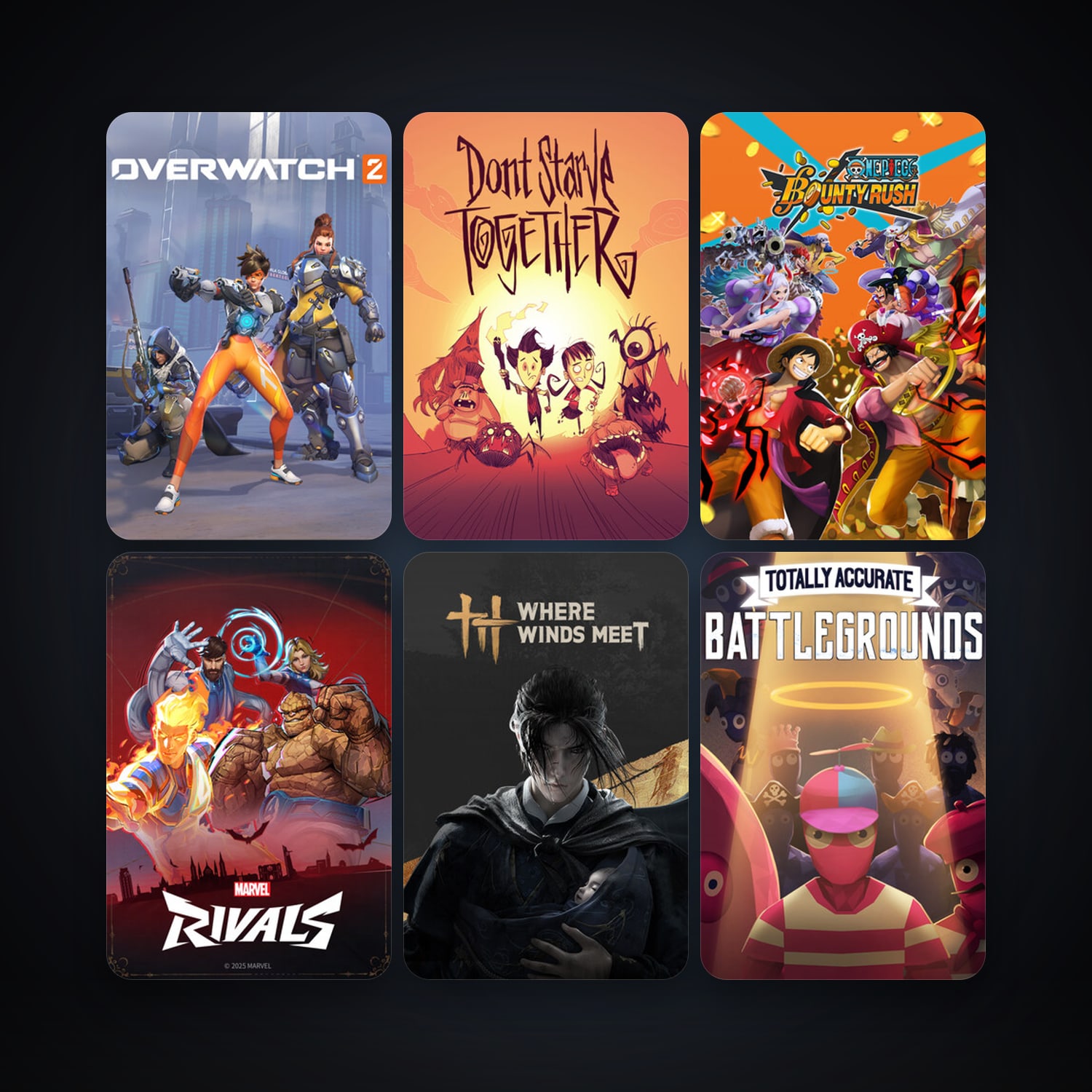 Don't Starve Together + Totally Accurate Battlegrounds, 31 games, clean — HabibiAccounts
