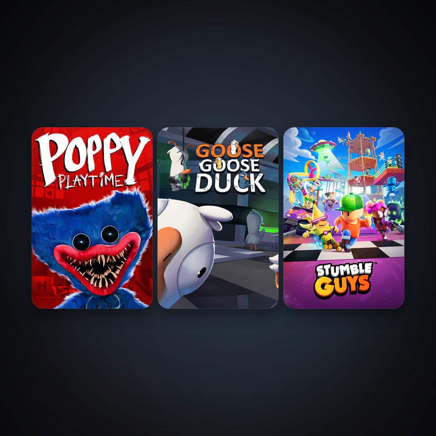 Goose Goose Duck + Stumble Guys, 5 games, clean — HabibiAccounts