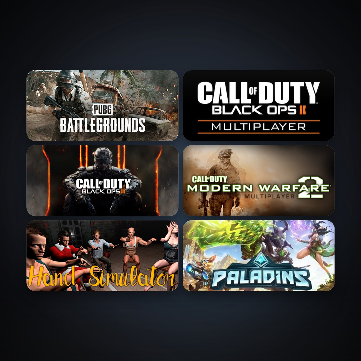 Free CS2 (No Prime) + Call of Duty: Modern Warfare 2 (2009), 18 games, clean — HabibiAccounts