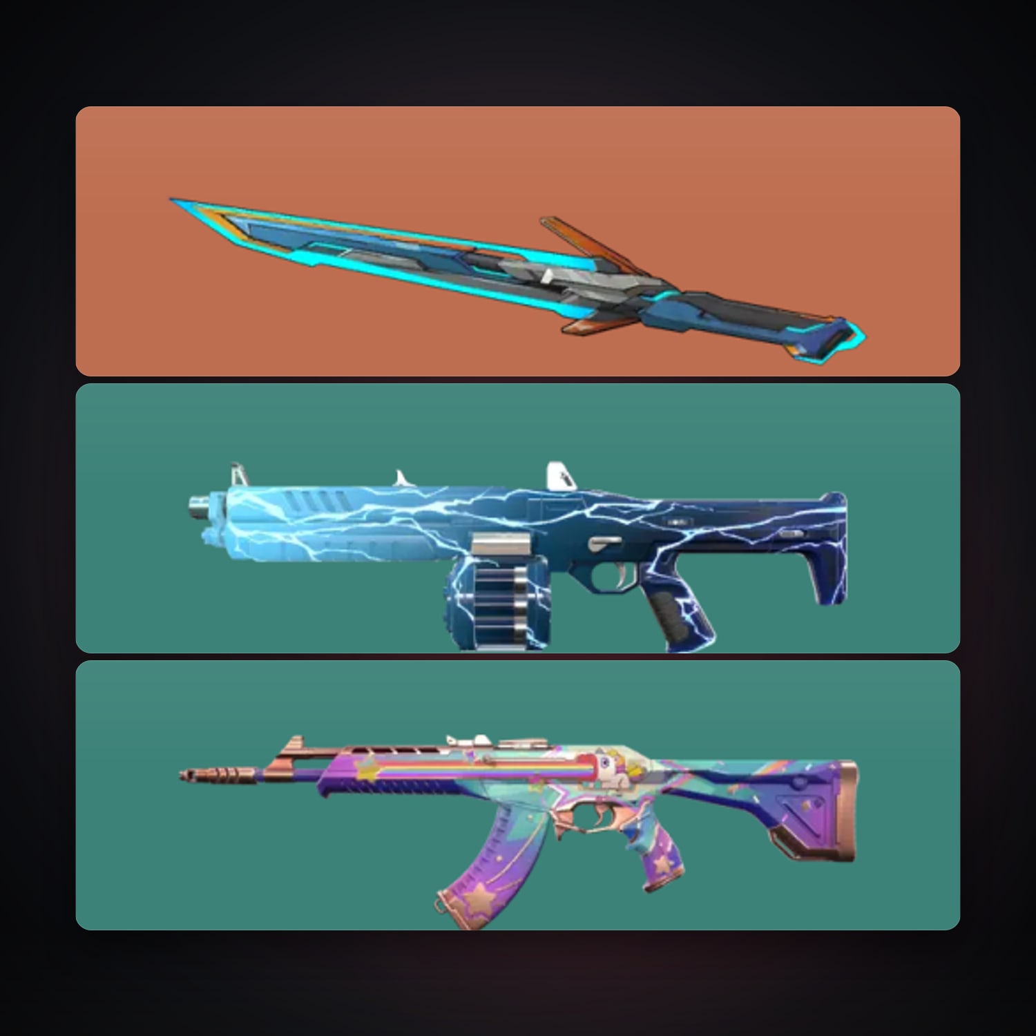 EU Bronze 3 locker — 1 knives, 3 skins, lvl 24 — HabibiAccounts