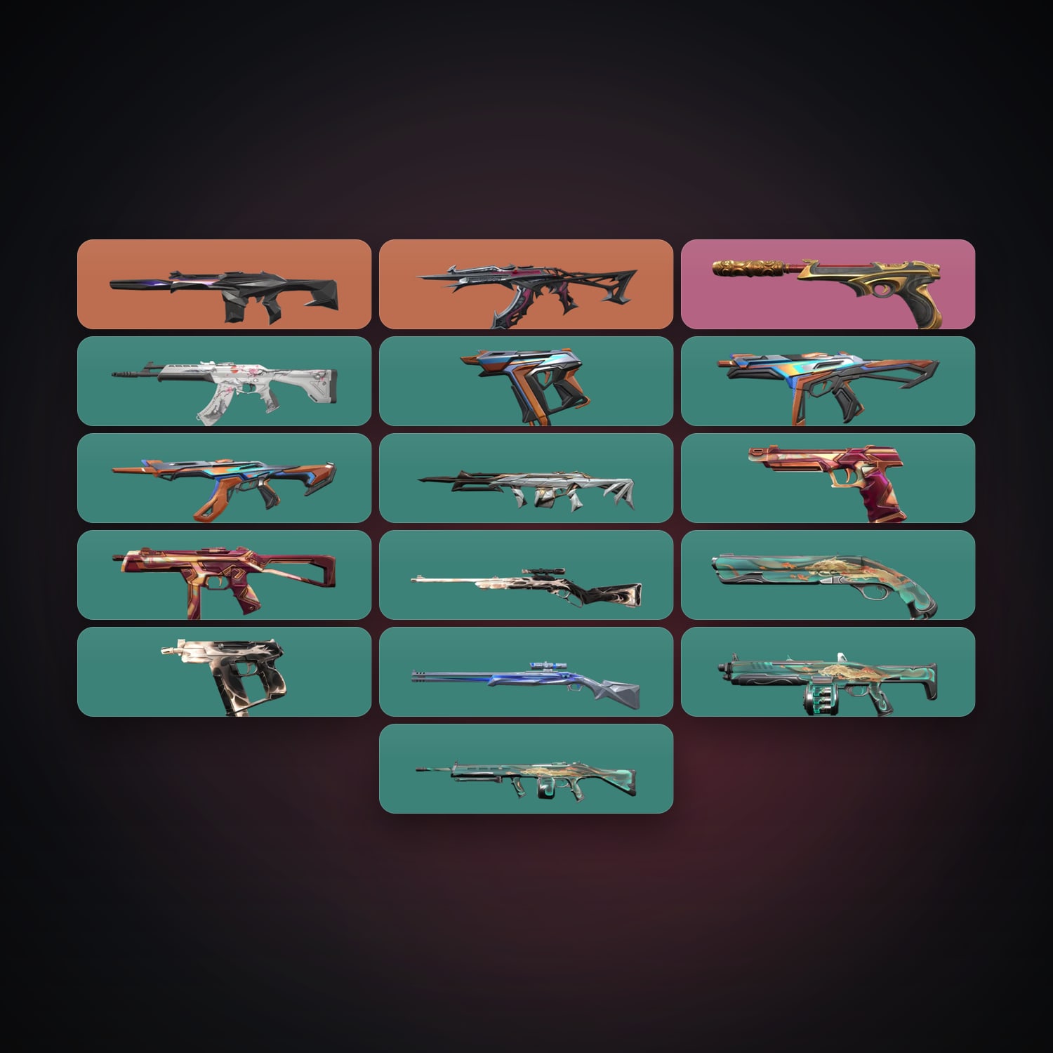 EU Bronze 2 locker — 18 skins, lvl 29 — HabibiAccounts