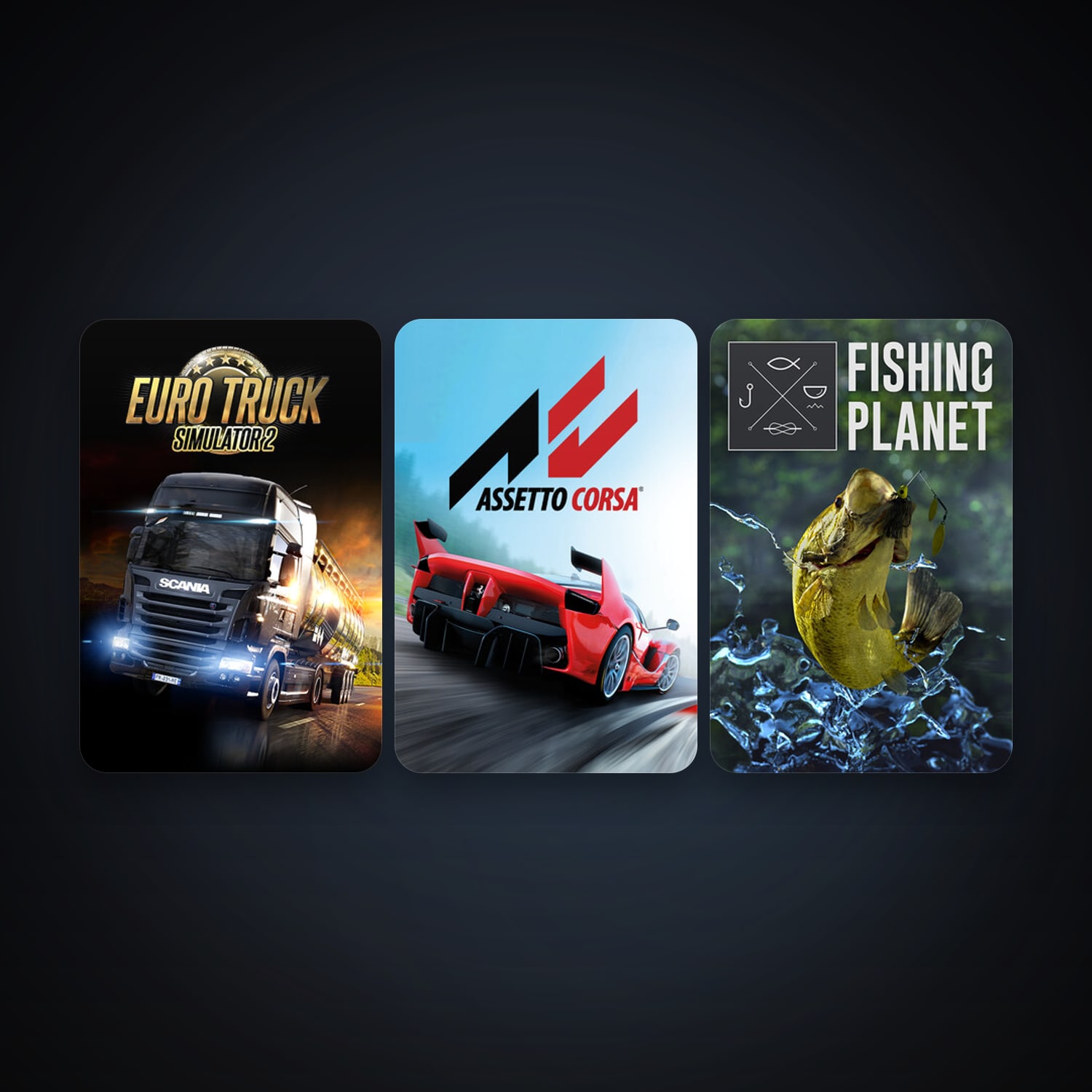 Steam account: Free CS2 (No Prime) + Euro Truck Simulator 2, 6 games, clean — HabibiAccounts