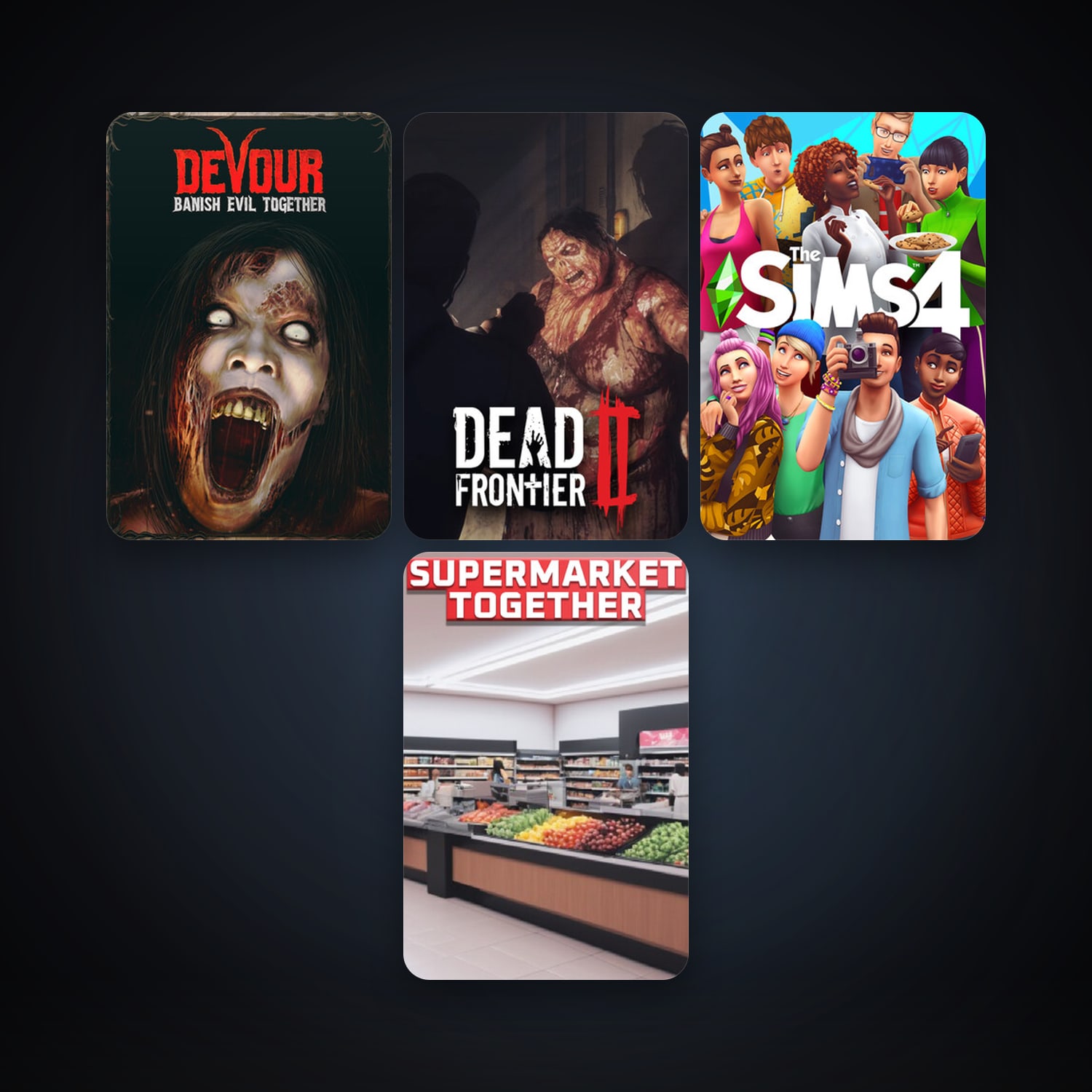 Dead Frontier 2 + The Sims 4, 5 games, clean — HabibiAccounts