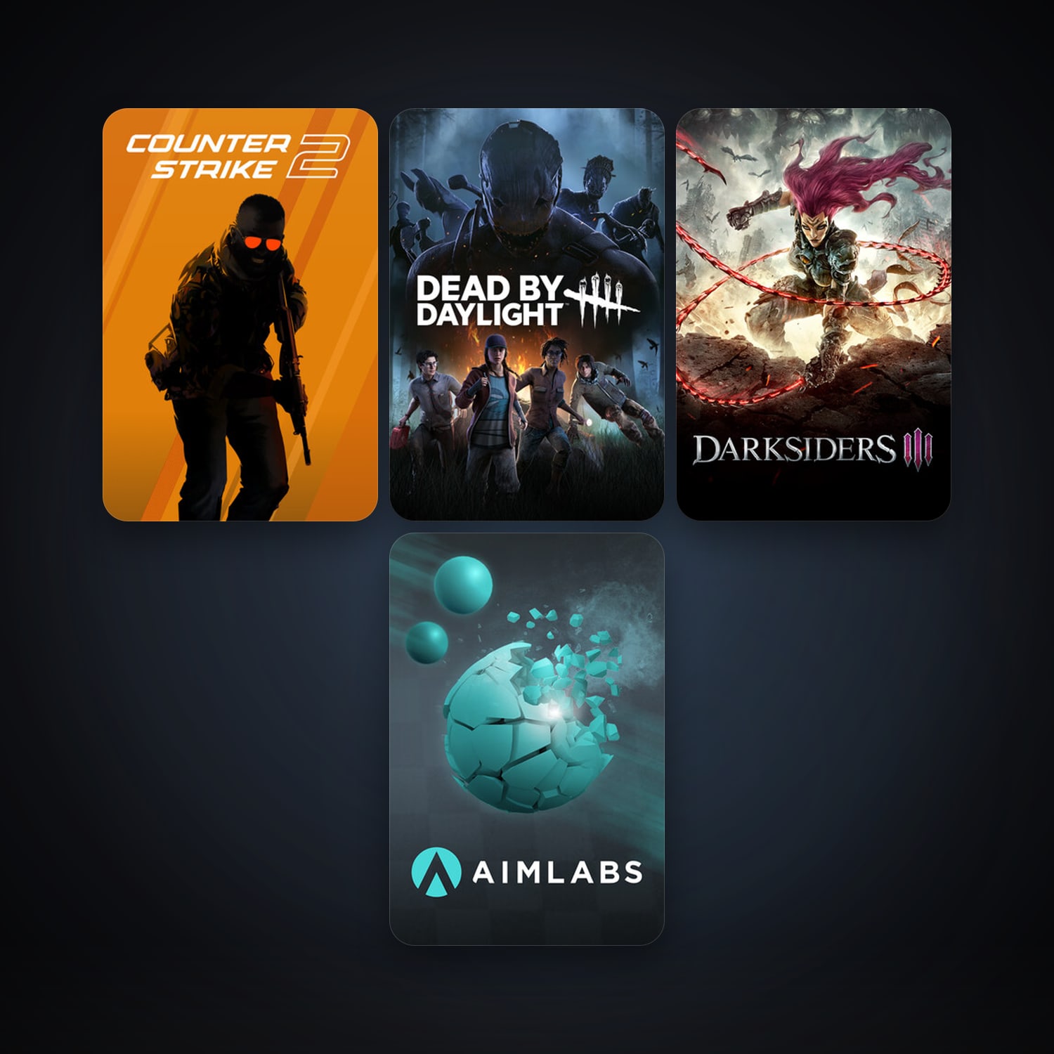 CS2 Prime + Dead by Daylight, 6 games, clean — HabibiAccounts
