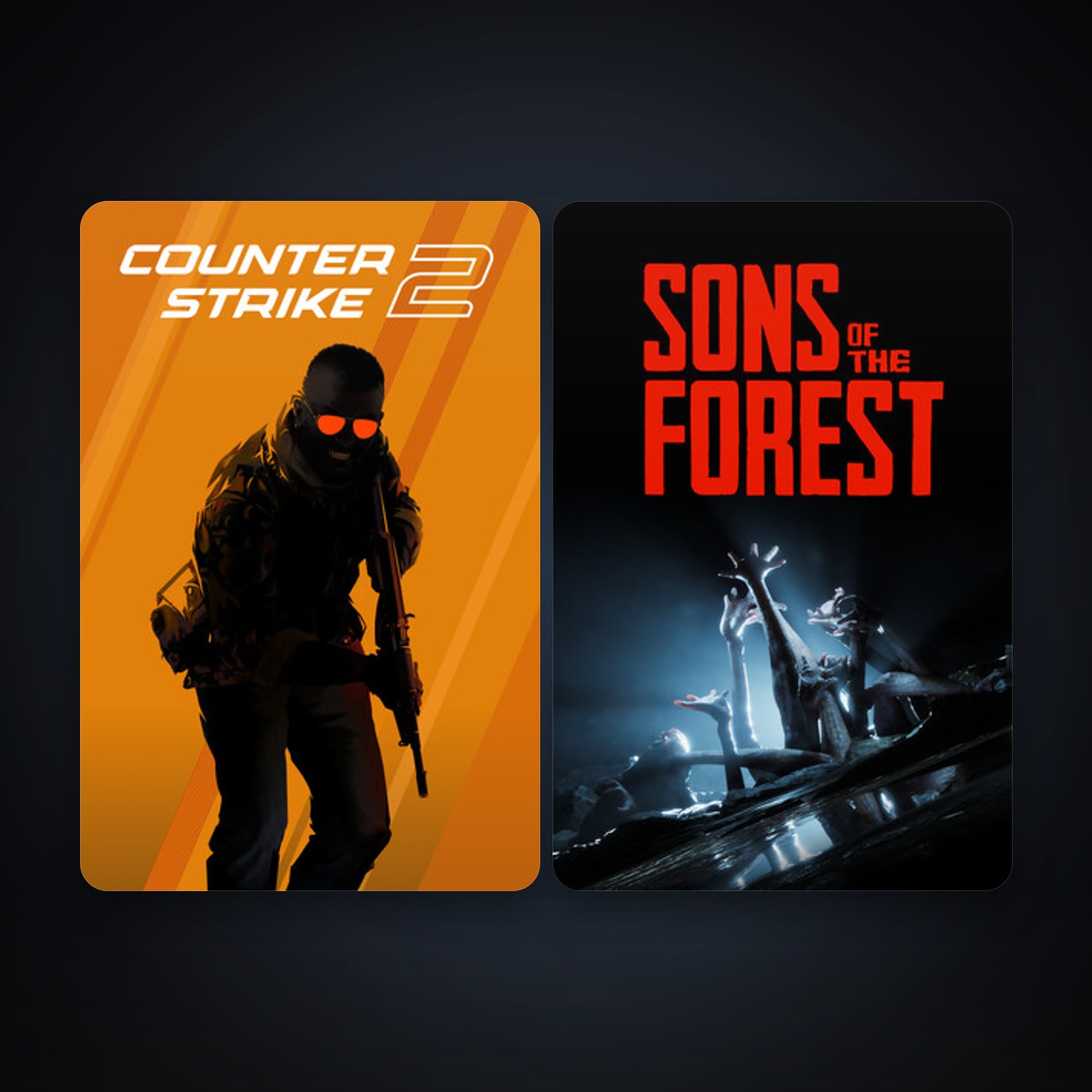 CS2 Prime + Sons Of The Forest, 3 games, clean — HabibiAccounts