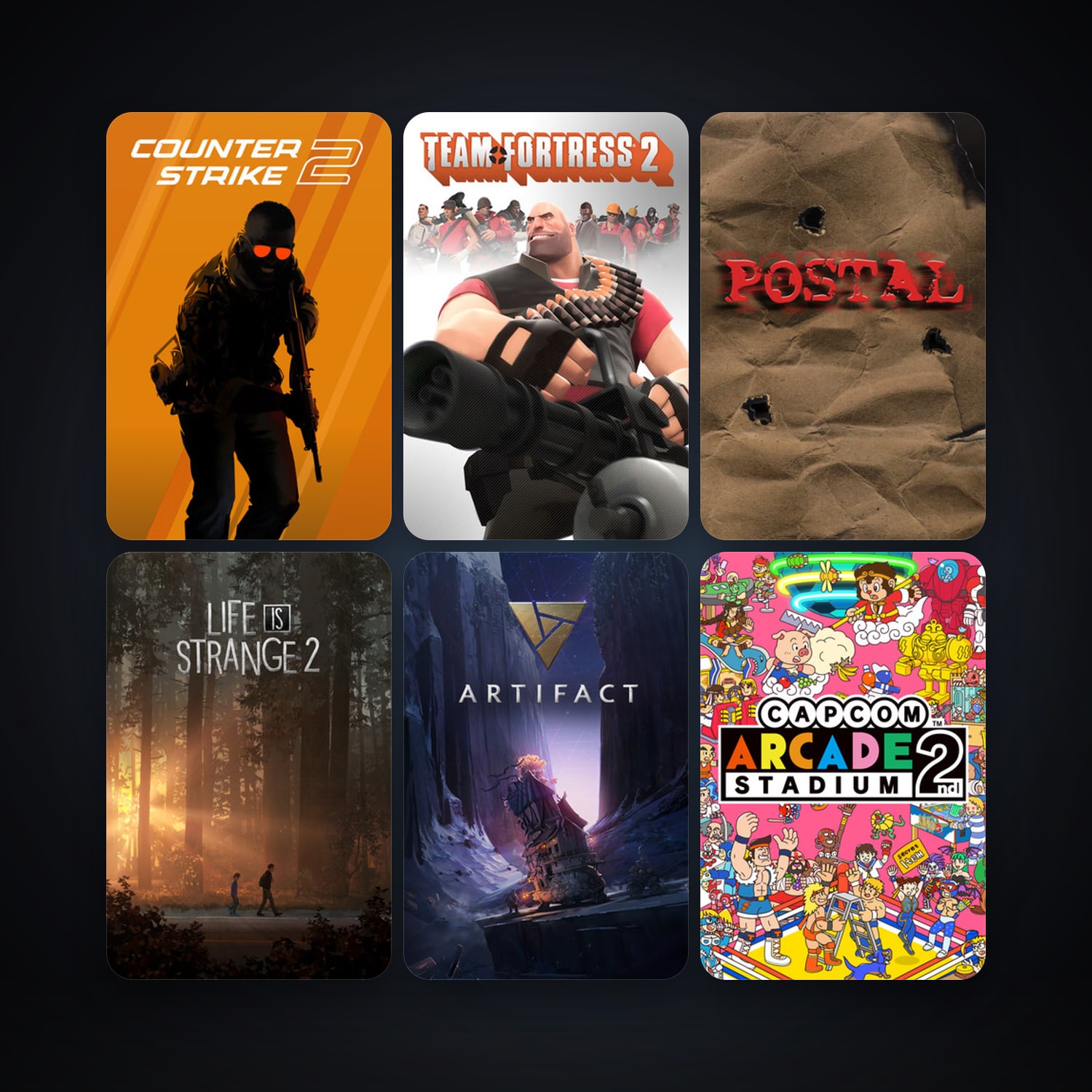 Team Fortress 2 + CS2 Prime, 22 games, clean — HabibiAccounts