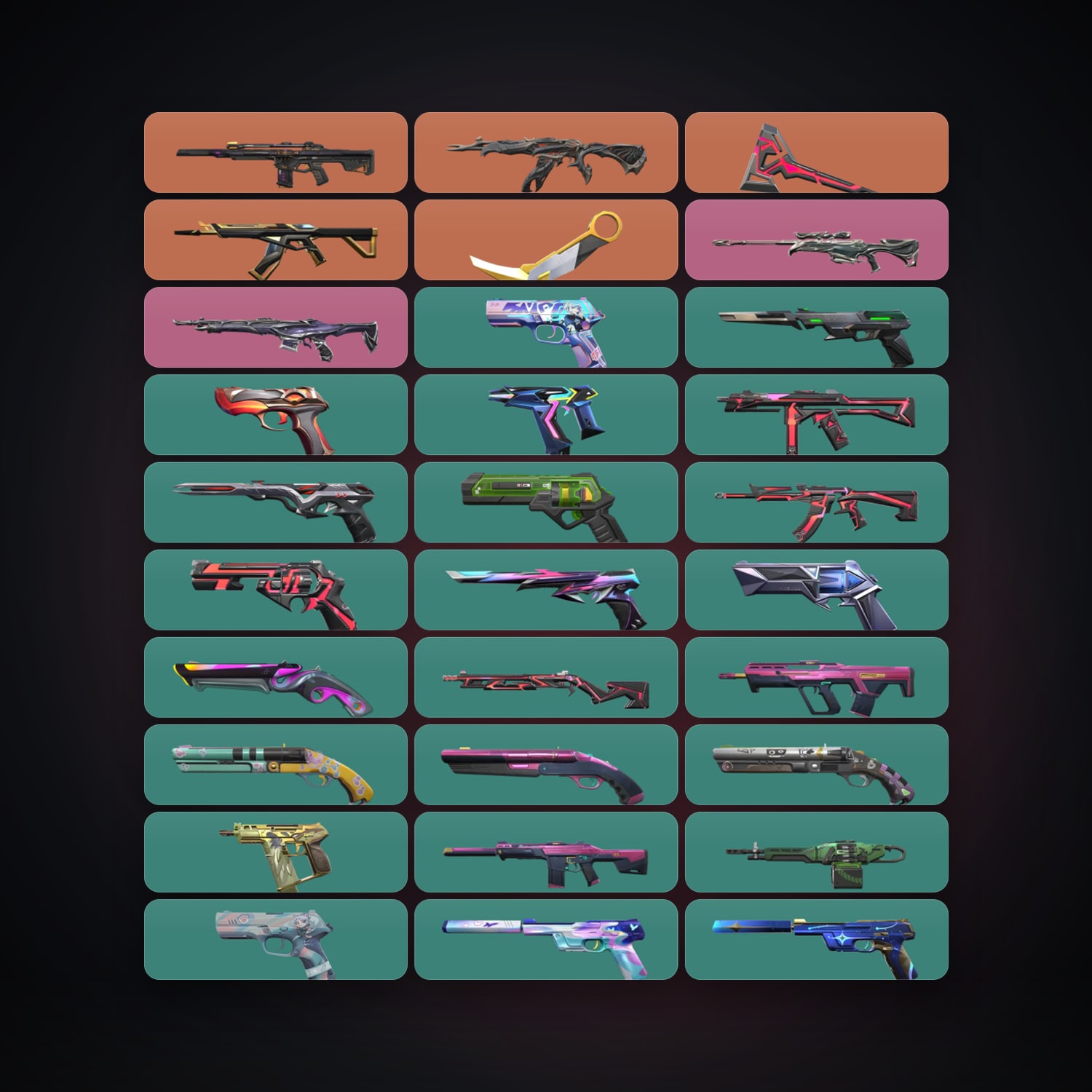 EU Plat 1 locker — 2 knives, 43 skins, lvl 412 — HabibiAccounts