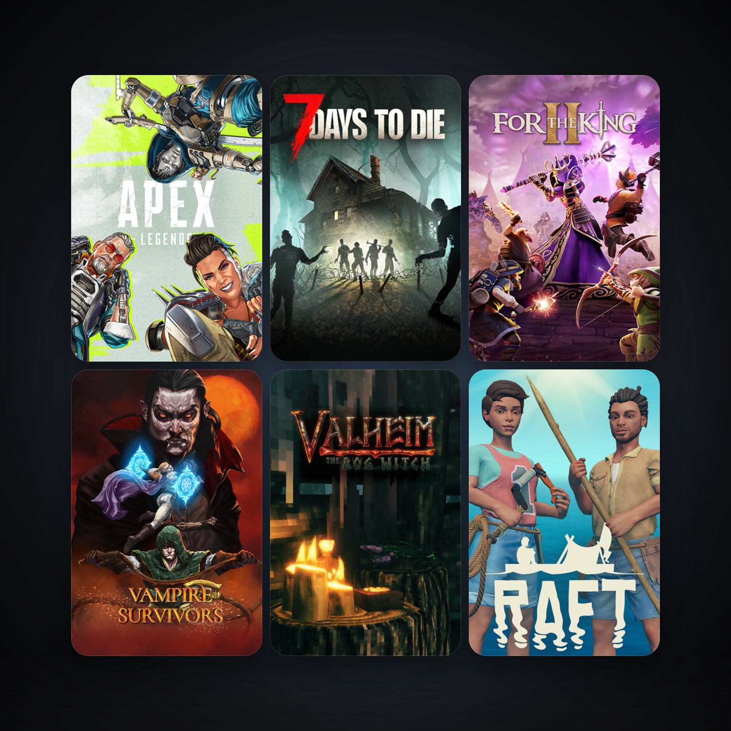 7 Days to Die + ARK: Survival Evolved, 15 games, clean — HabibiAccounts