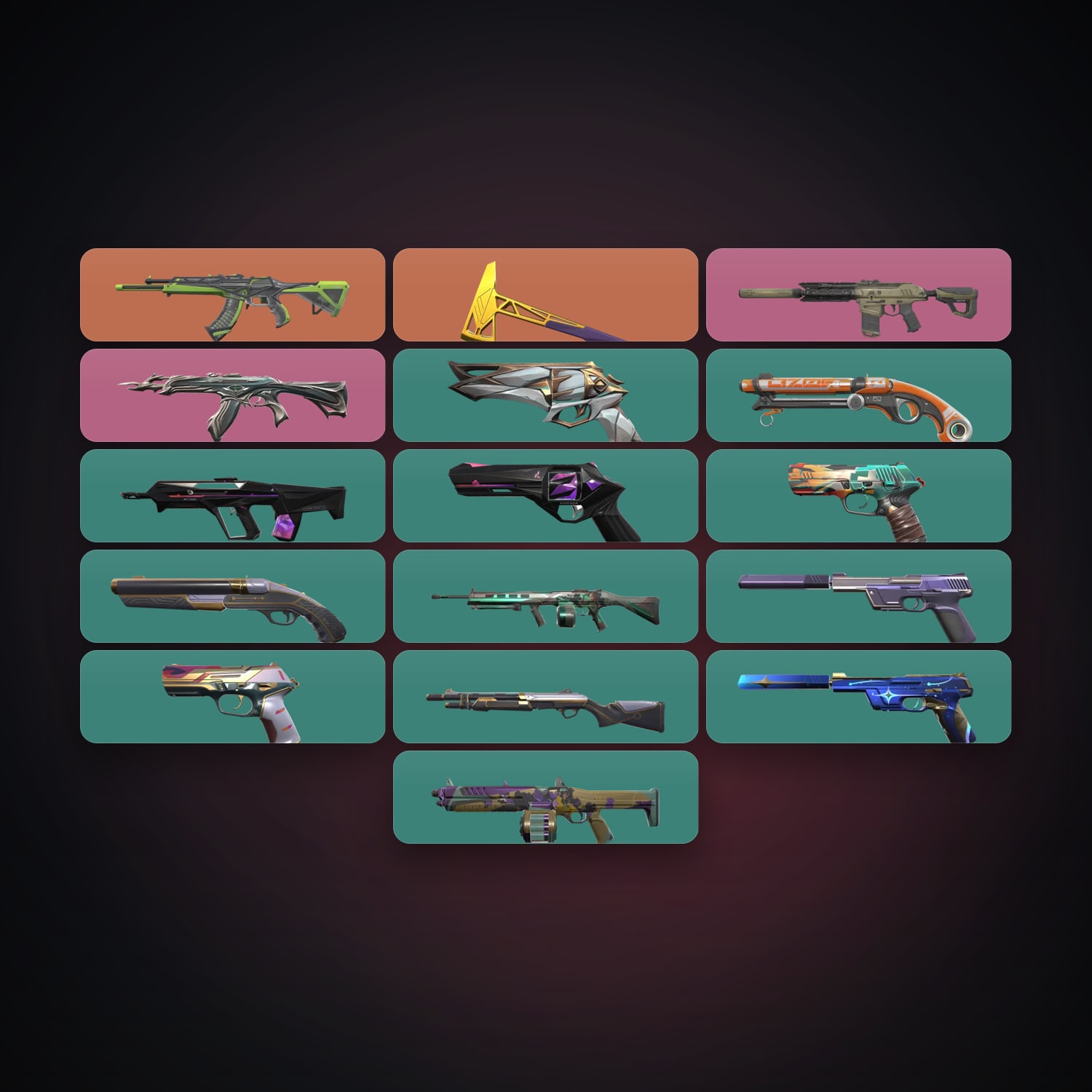 EU Gold 1 locker — 1 knives, 17 skins, lvl 147 — HabibiAccounts