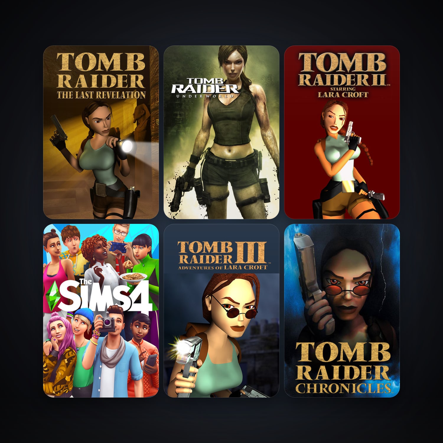 Tomb Raider: Legend + Tomb Raider: Anniversary, 9 games, clean — HabibiAccounts