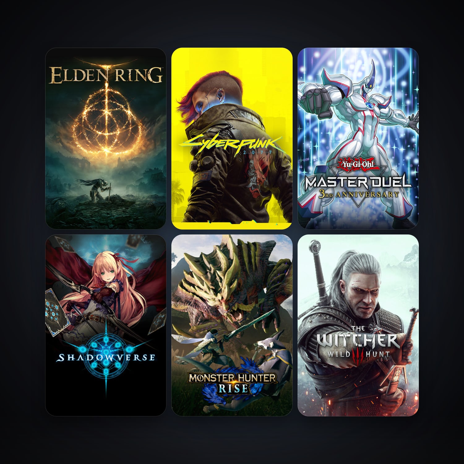 The Witcher 3: Wild Hunt + Shadowverse, 67 games, clean — HabibiAccounts