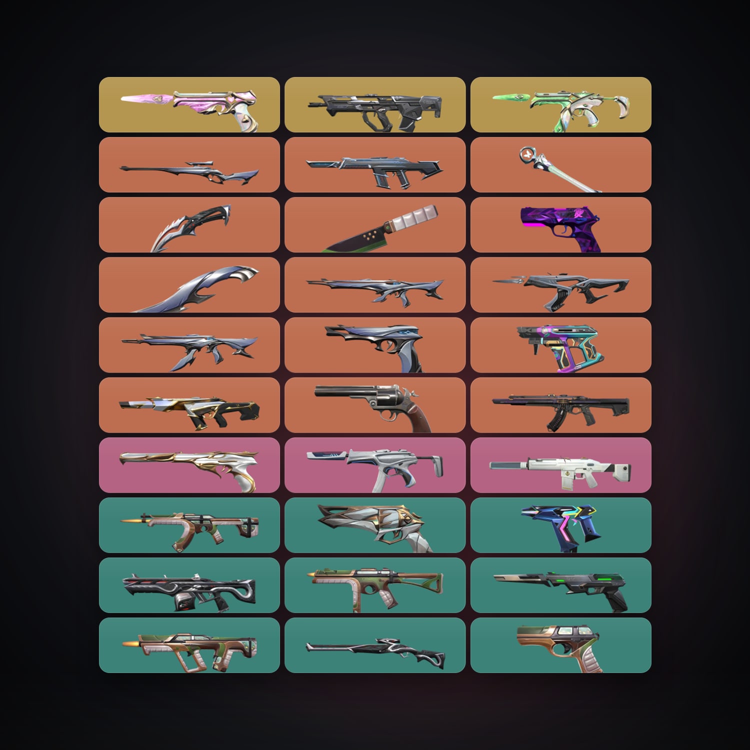 AP Silver 1 locker — 4 knives, 52 skins, lvl 231 — HabibiAccounts