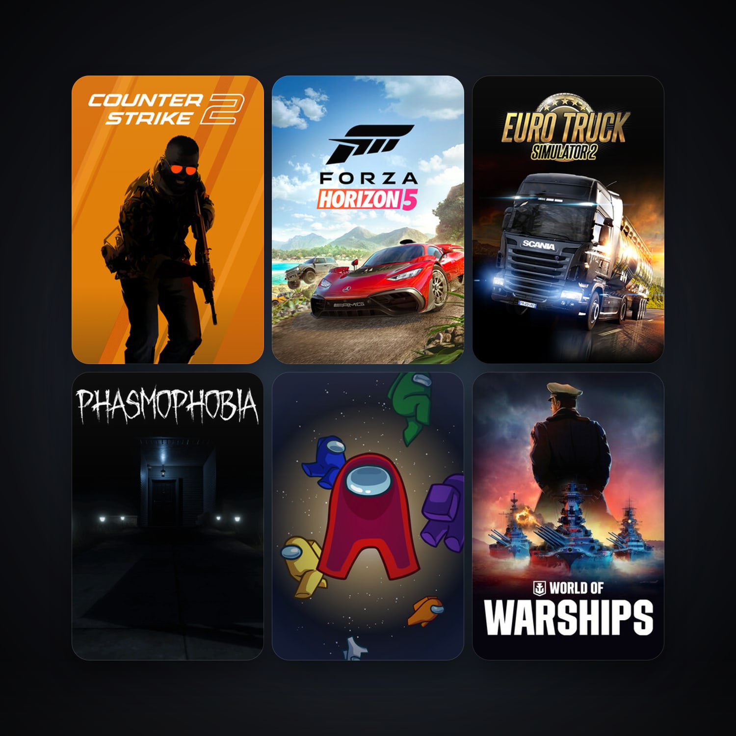 CS2 Prime + Euro Truck Simulator 2, 24 games, clean — HabibiAccounts