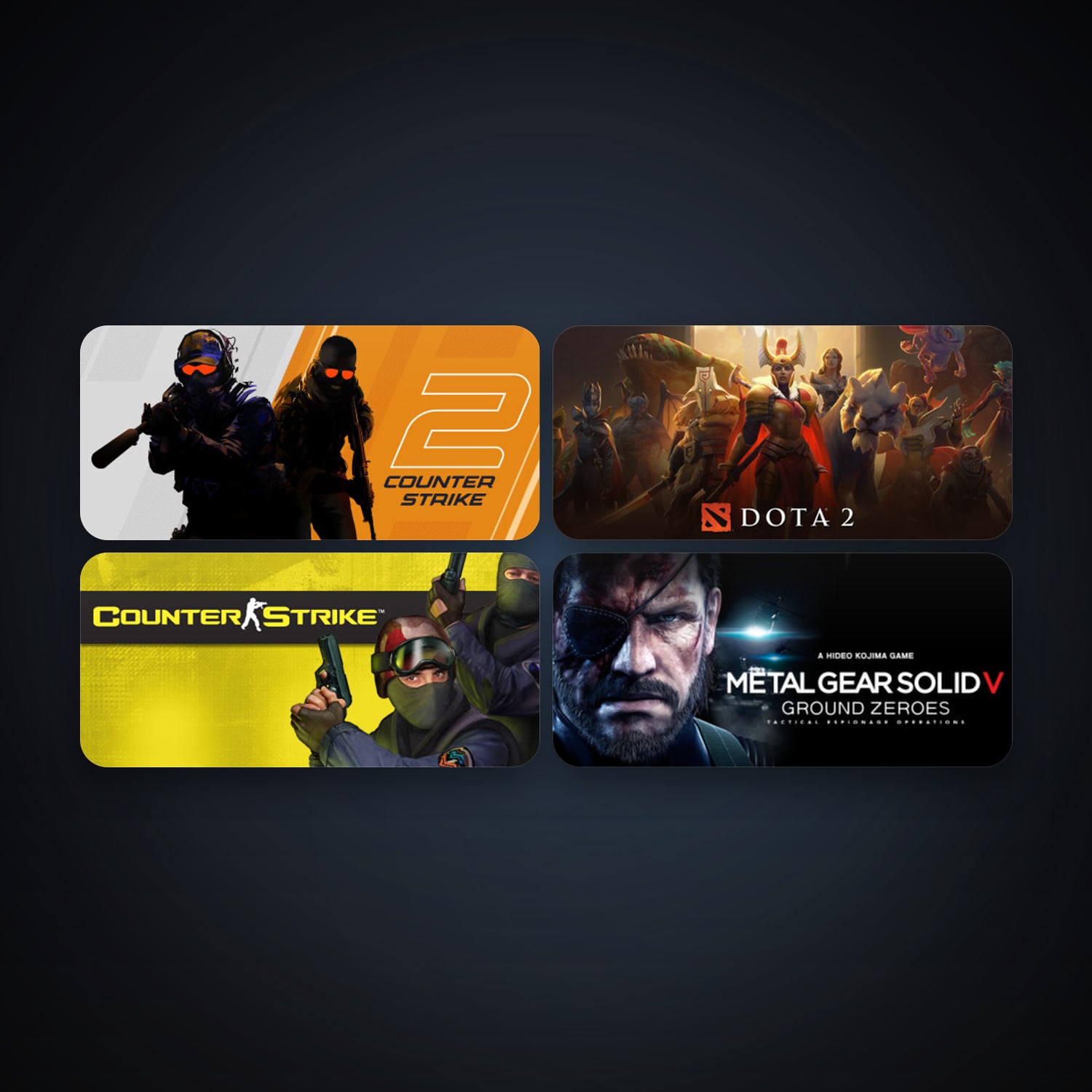 Counter-Strike + Left 4 Dead 2, 9 games, clean — HabibiAccounts