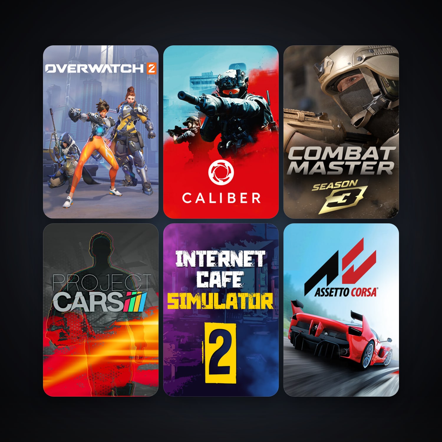 Free CS2 (No Prime) + Project CARS, 109 games, clean — HabibiAccounts