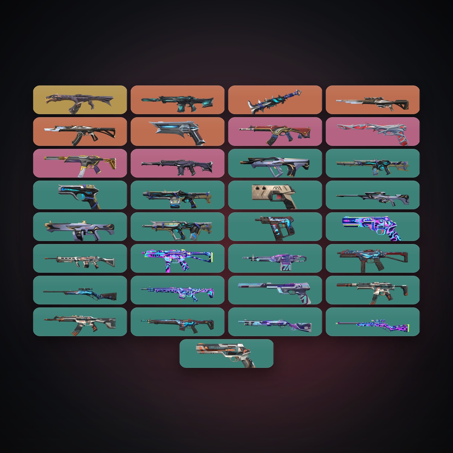 EU locker — 1 knives, 33 skins, lvl 67 — HabibiAccounts