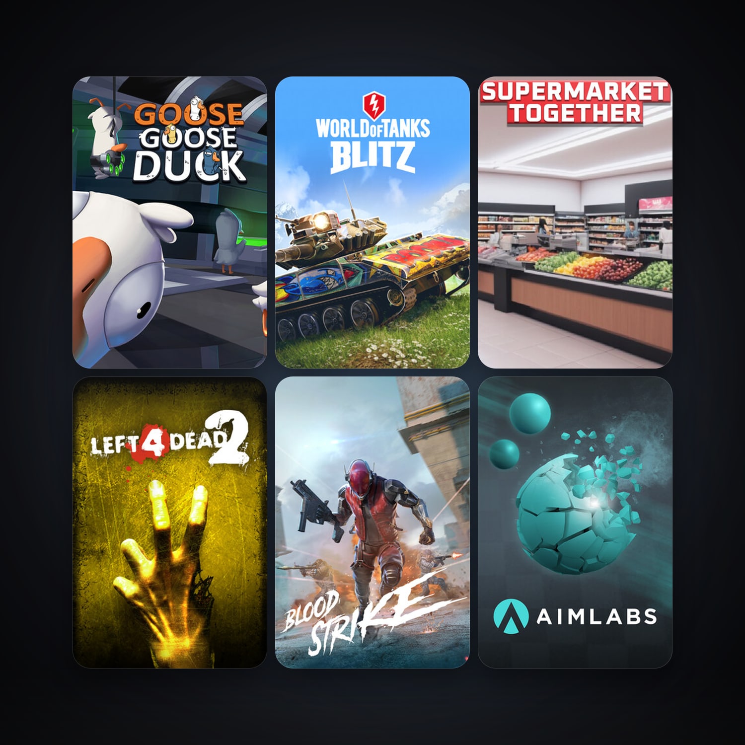 Left 4 Dead 2 + World of Tanks Blitz, 16 games, clean — HabibiAccounts