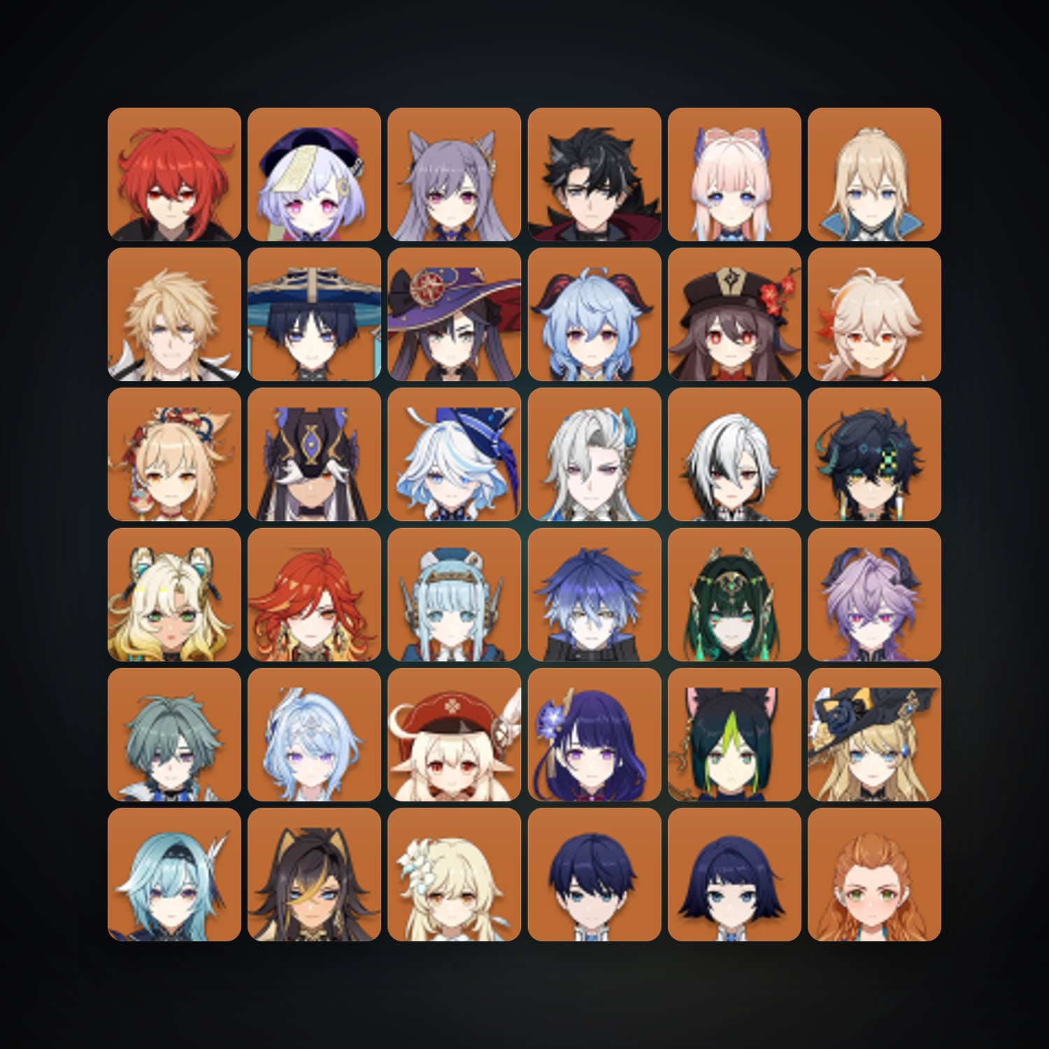جينشن إمباكت | AR 60 | 87 شخصية | 32× 5★ — HabibiAccounts