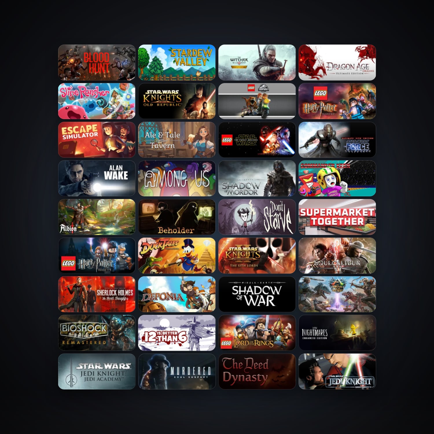 Steam 165 games, Steam 10, clean — HabibiAccounts