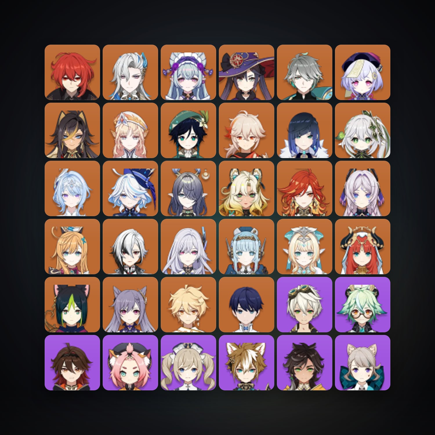 Genshin Impact | AR 60 | 78 Chars | 26× 5★ — Genshin / miHoYo Account · 262374252 — HabibiAccounts