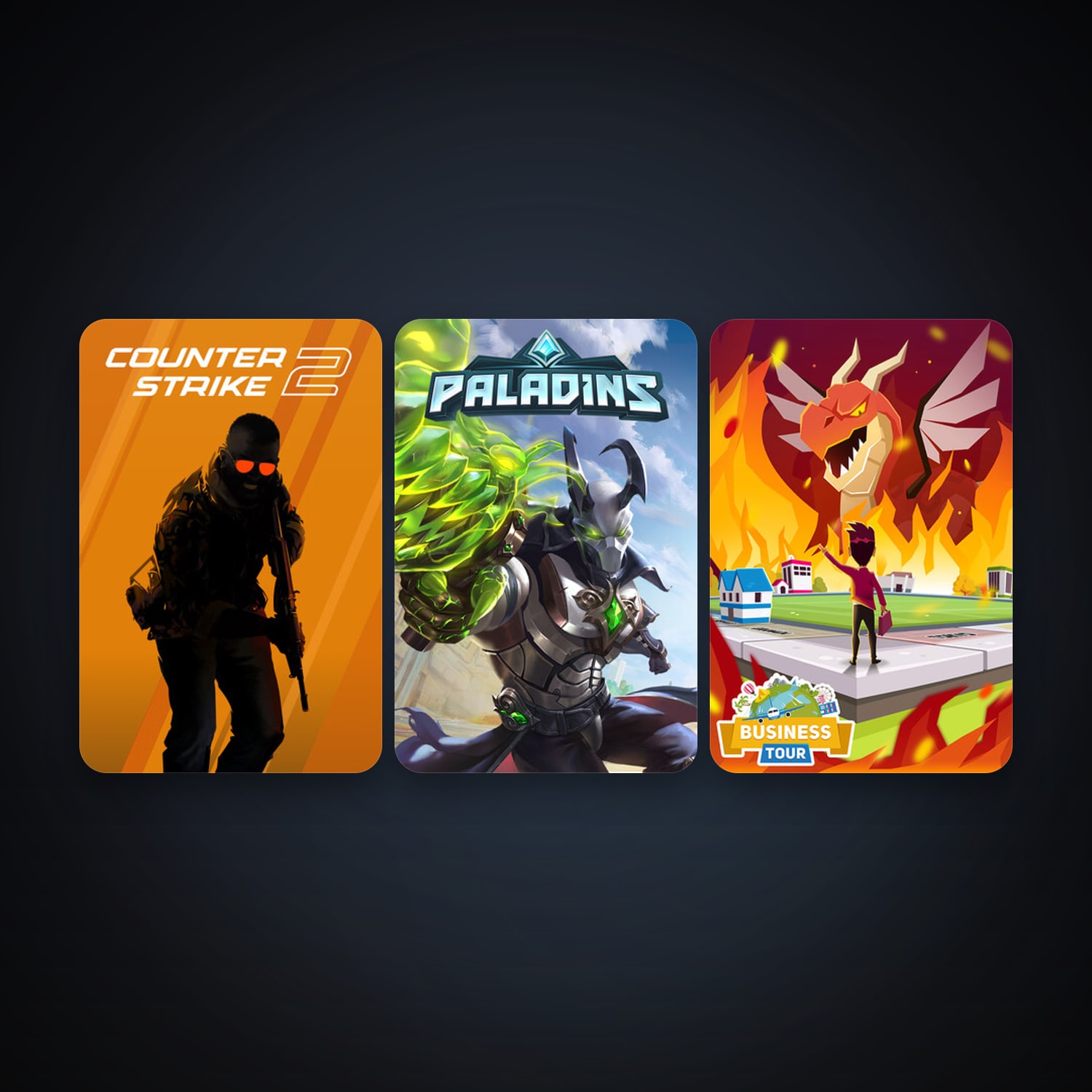 CS2 Prime + Business Tour - Board Game with Online Multiplayer, 5 games, clean — HabibiAccounts