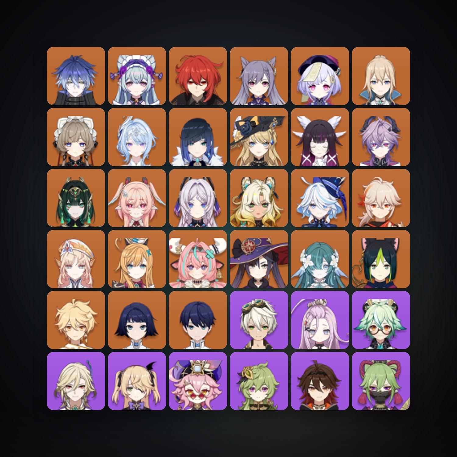 Genshin Impact | AR 58 | 76 Chars | 24× 5★ — Genshin / miHoYo Account — HabibiAccounts