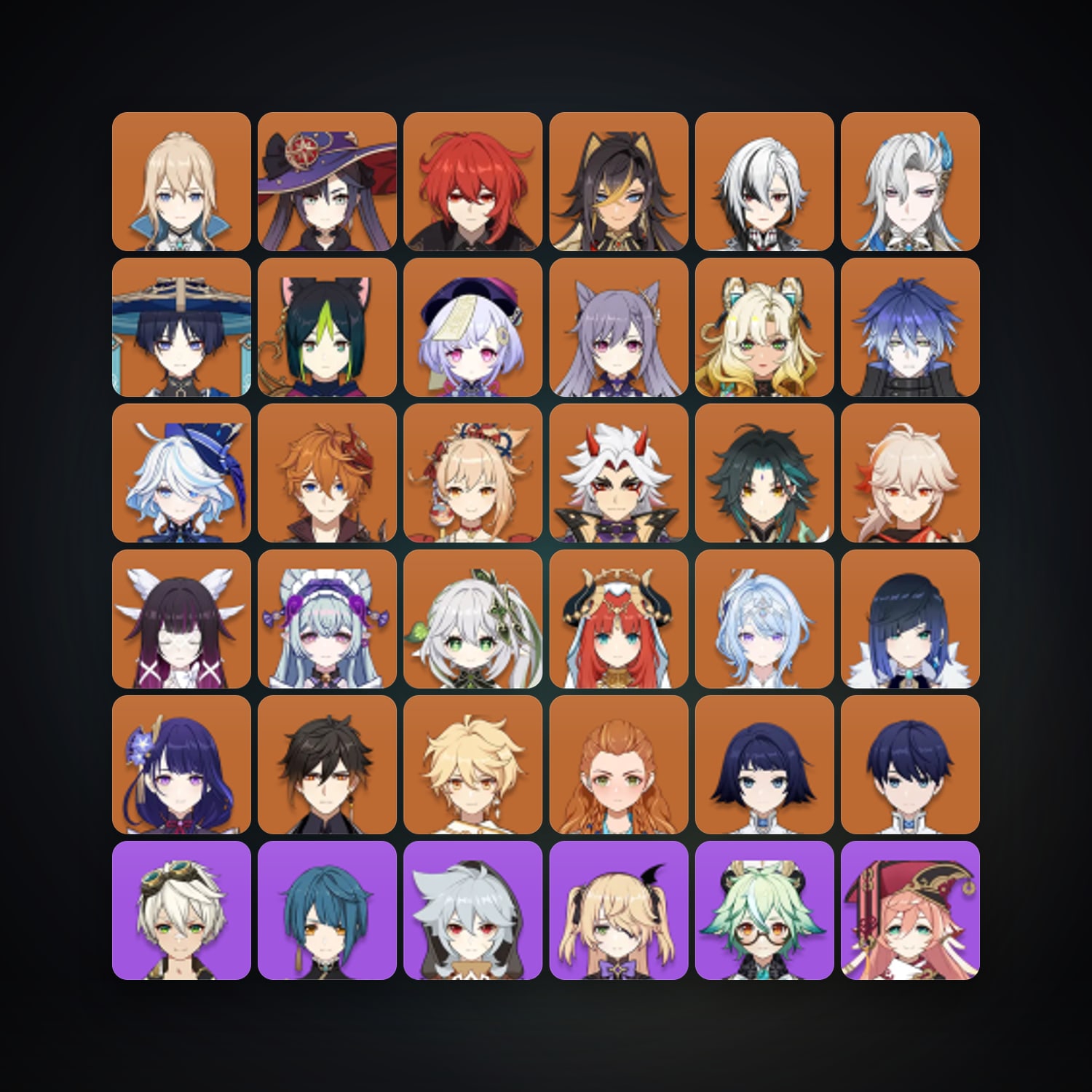 Genshin Impact | AR 60 | 78 Chars | 26× 5★ — HabibiAccounts