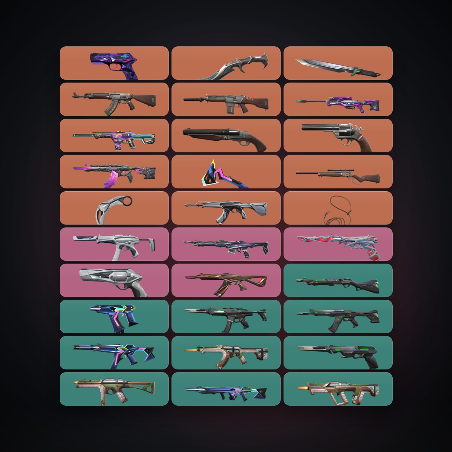EU Plat 1 locker — 5 knives, 54 skins, lvl 85 — HabibiAccounts