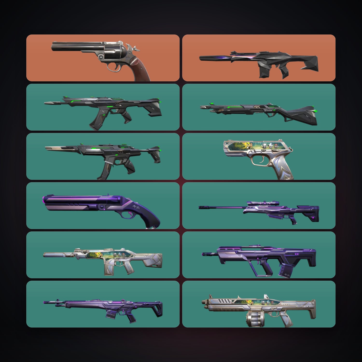 EU Silver 1 locker — 12 skins, lvl 29 — HabibiAccounts