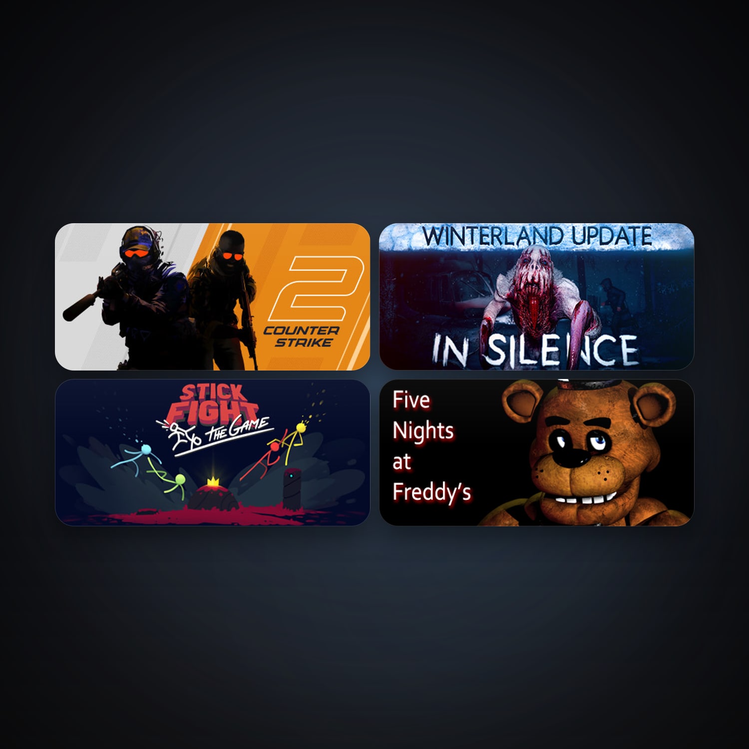 CS2 Prime + Five Nights at Freddy's, 10 games, clean — HabibiAccounts